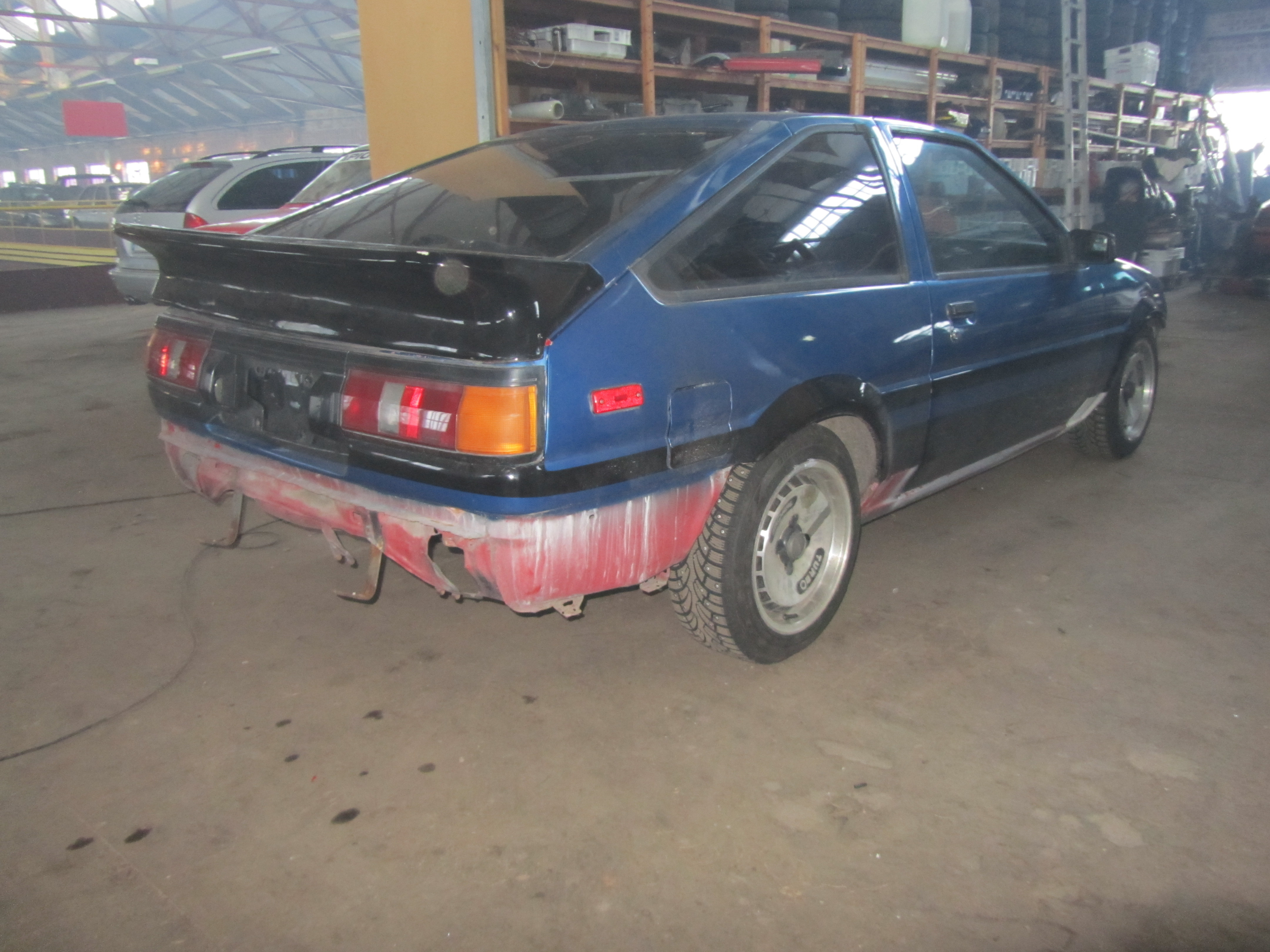 AE86 3D, TRD takalippa tosin kuitu kopio