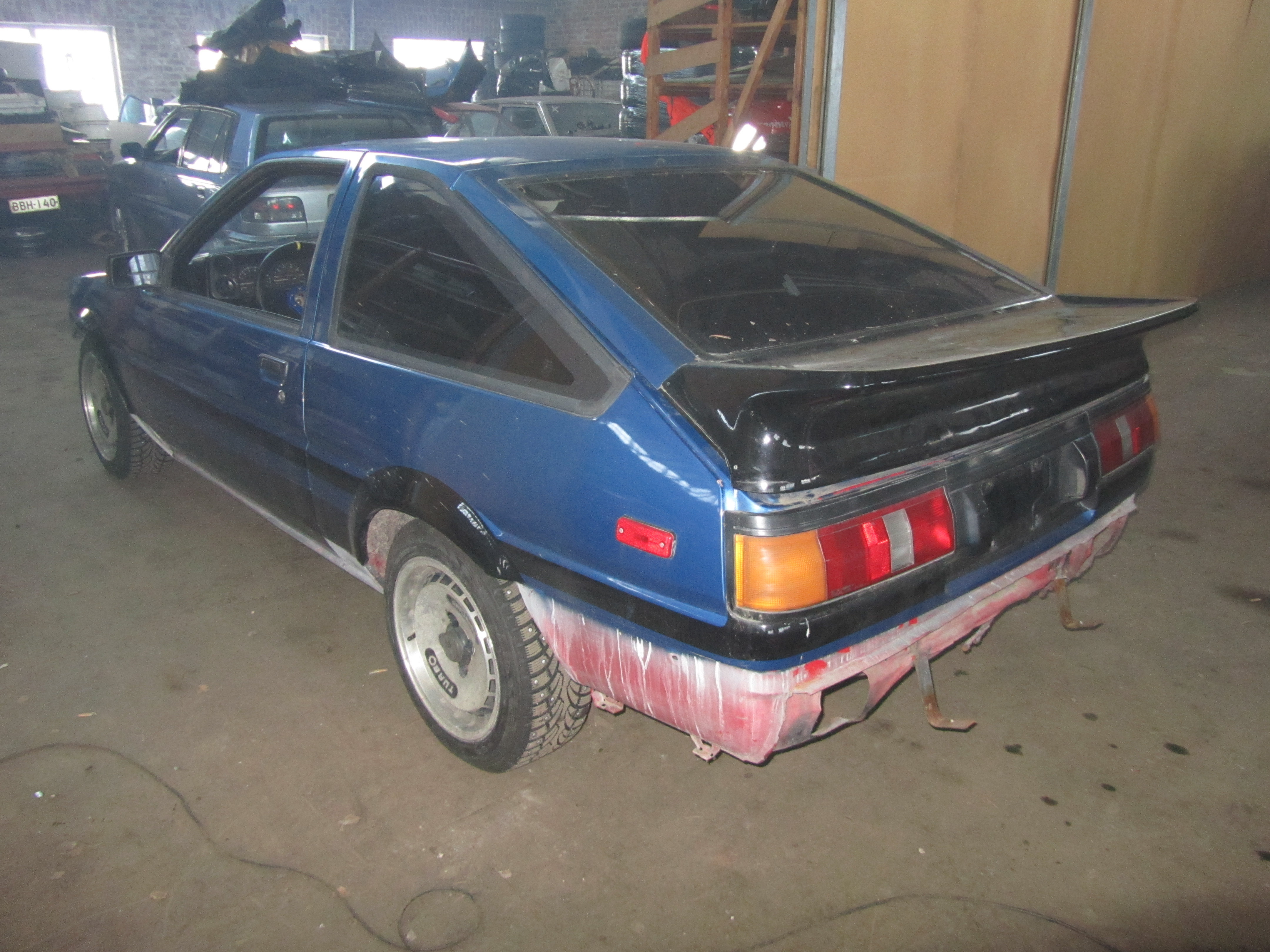 AE86 3D, Alunperin ollu 4A kaasari malli ja automaatti