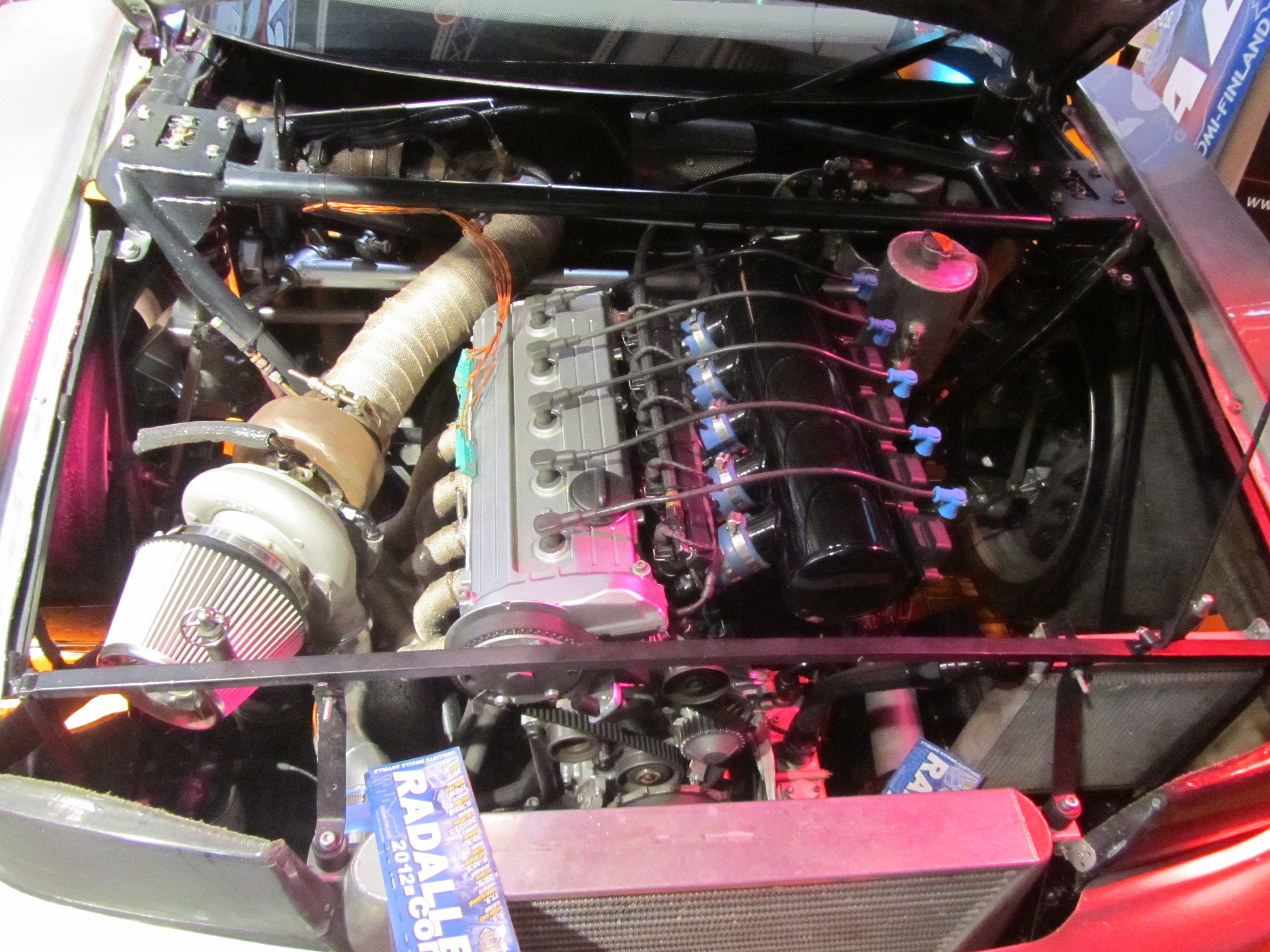 ACS, American Car Show 2012, Oksan Timeattack-Audin moottori