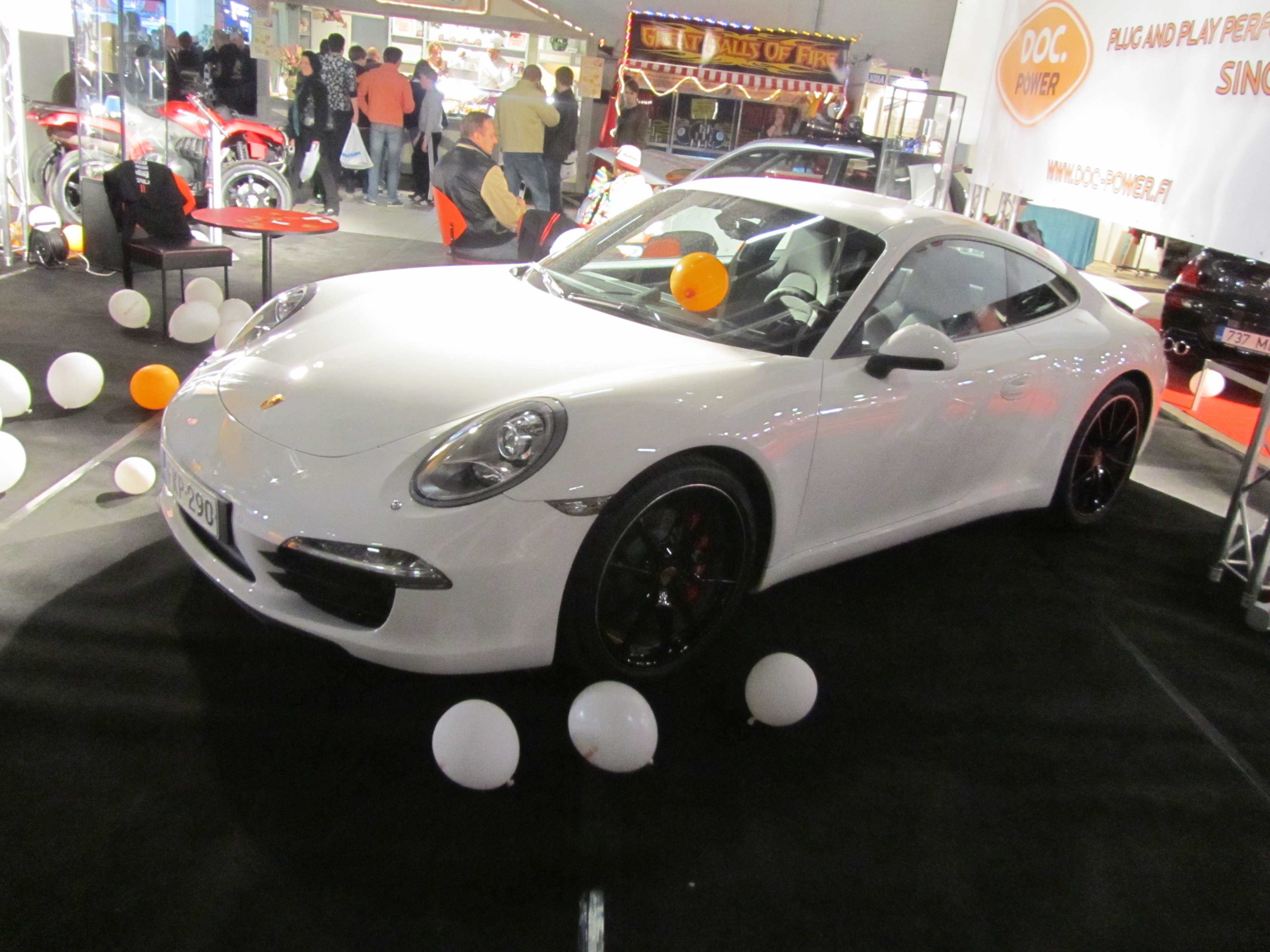 ACS, American Car Show 2012, Valkoinen Porsche 911