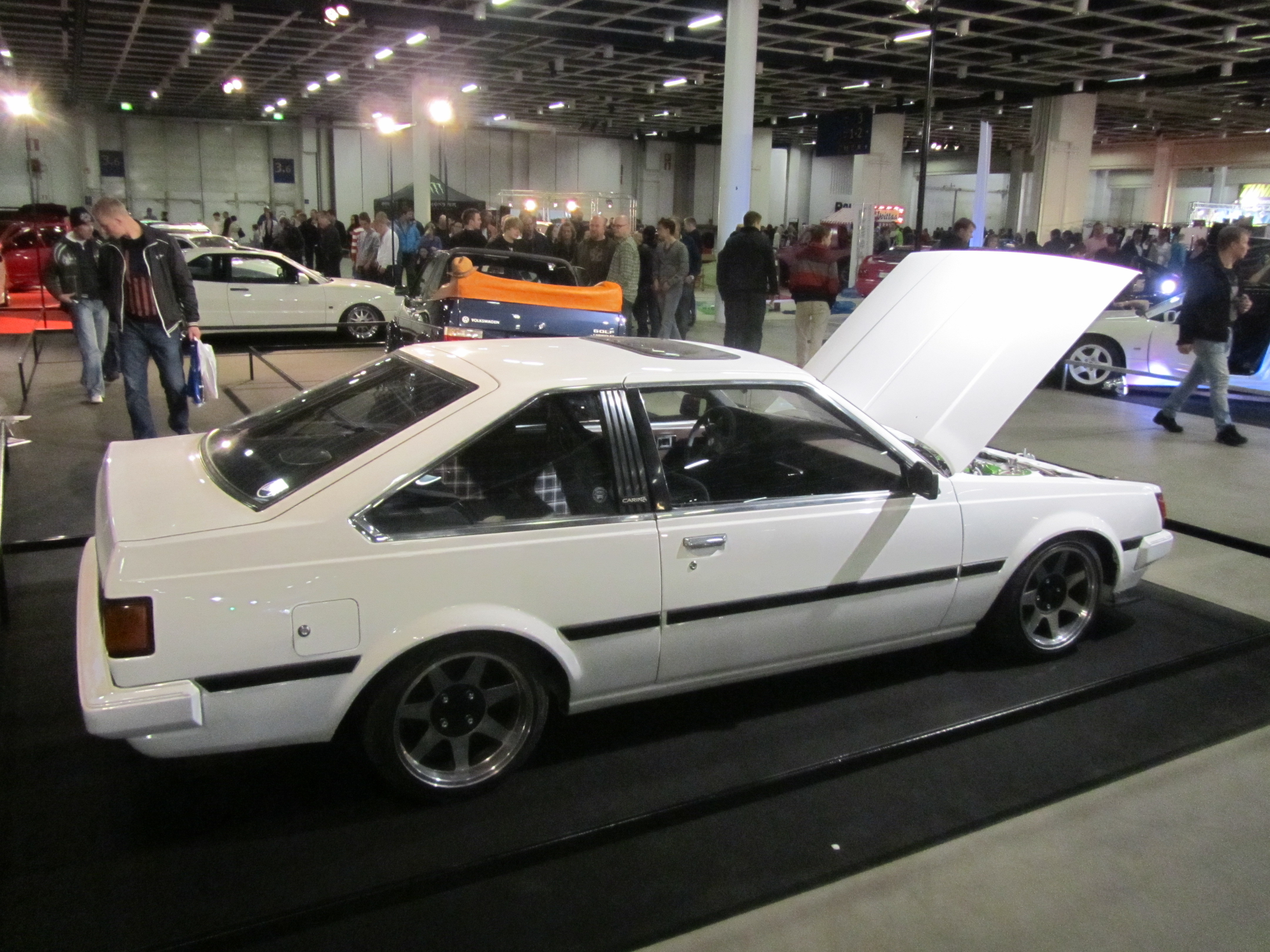 ACS, American Car Show 2012, Valkoinen Toyota Carina TA60