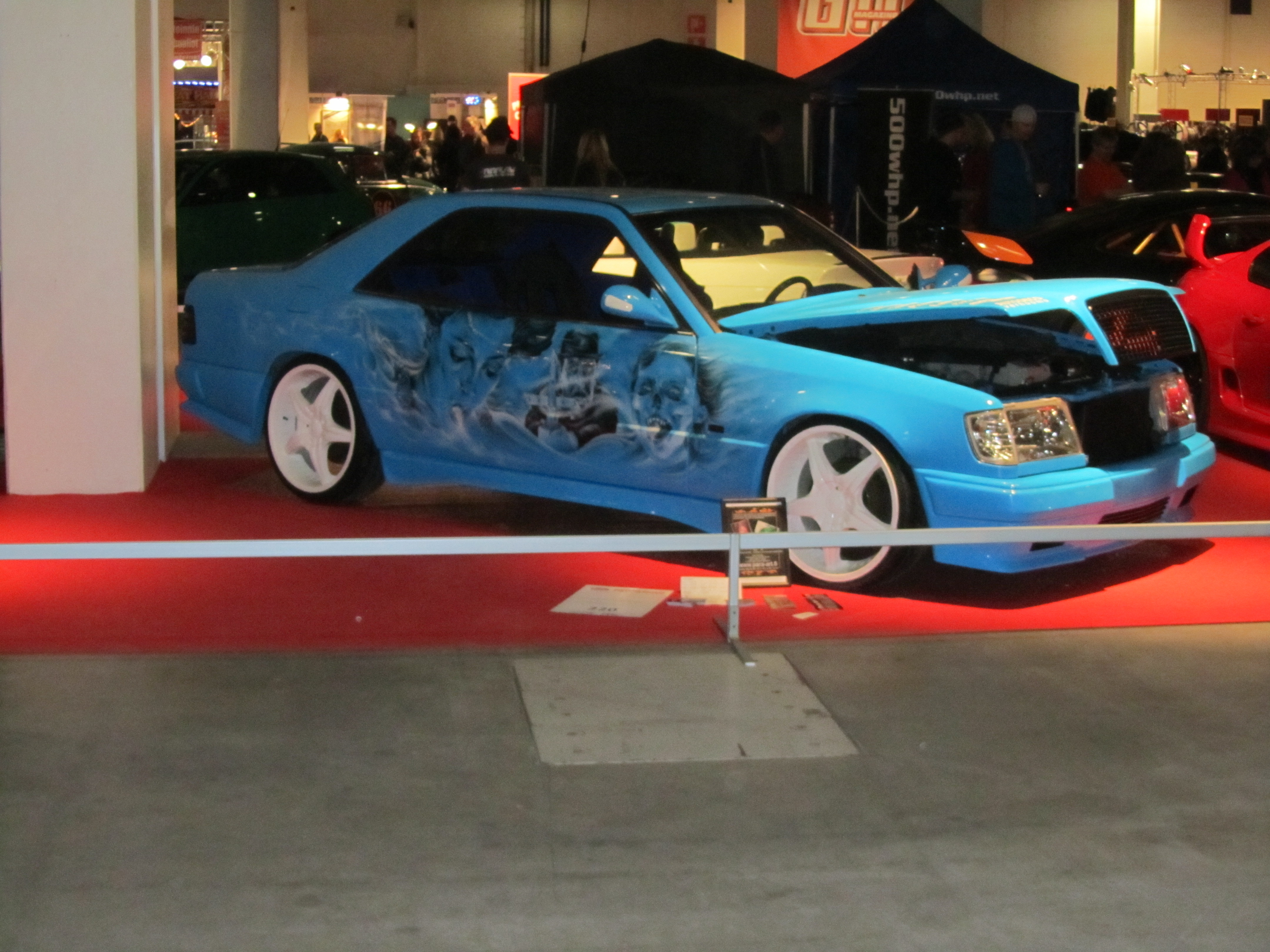 ACS, American Car Show 2012, Sininen Mercedes-Benz