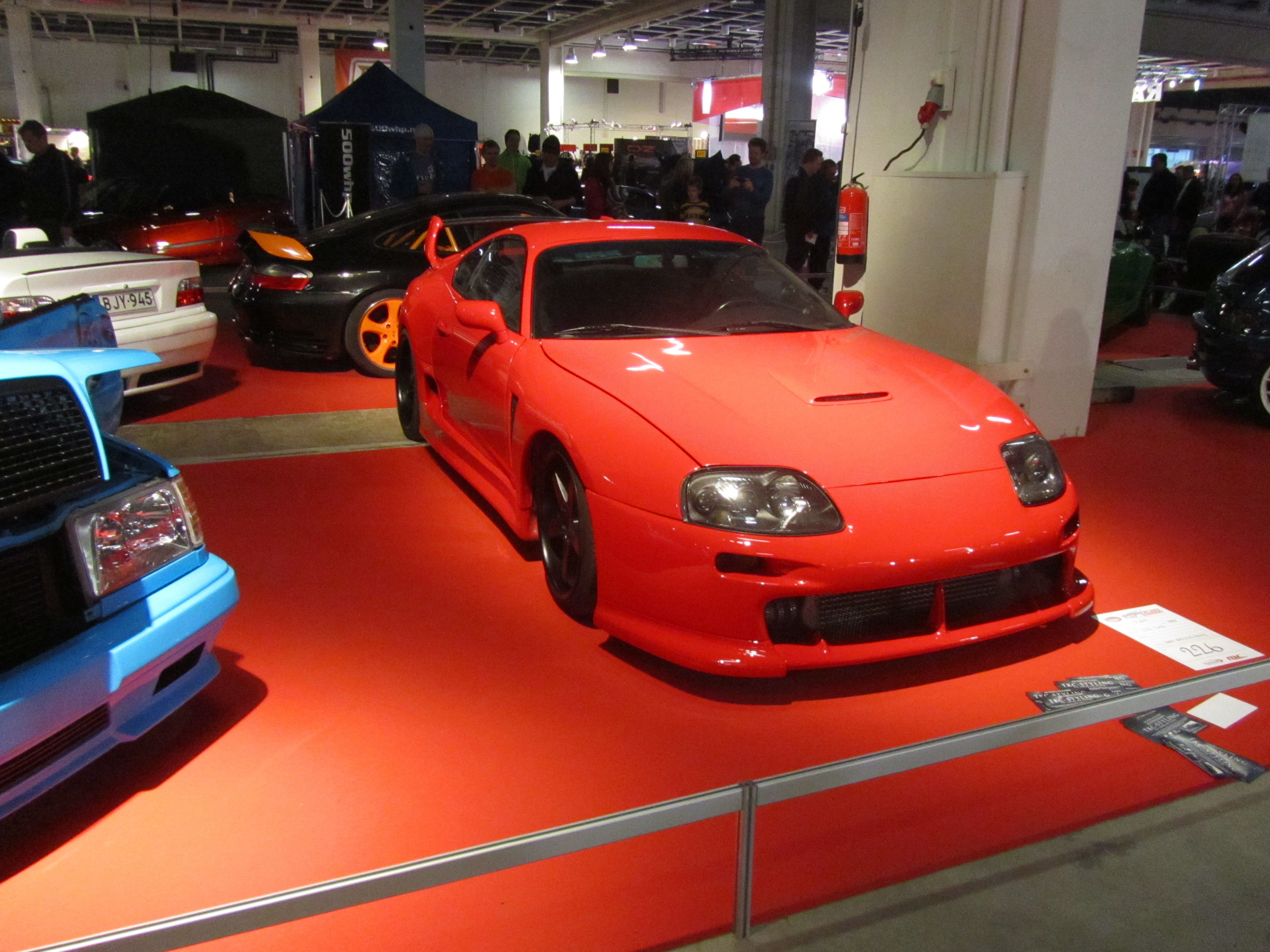 ACS, American Car Show 2012, Punainen Toyota Supra