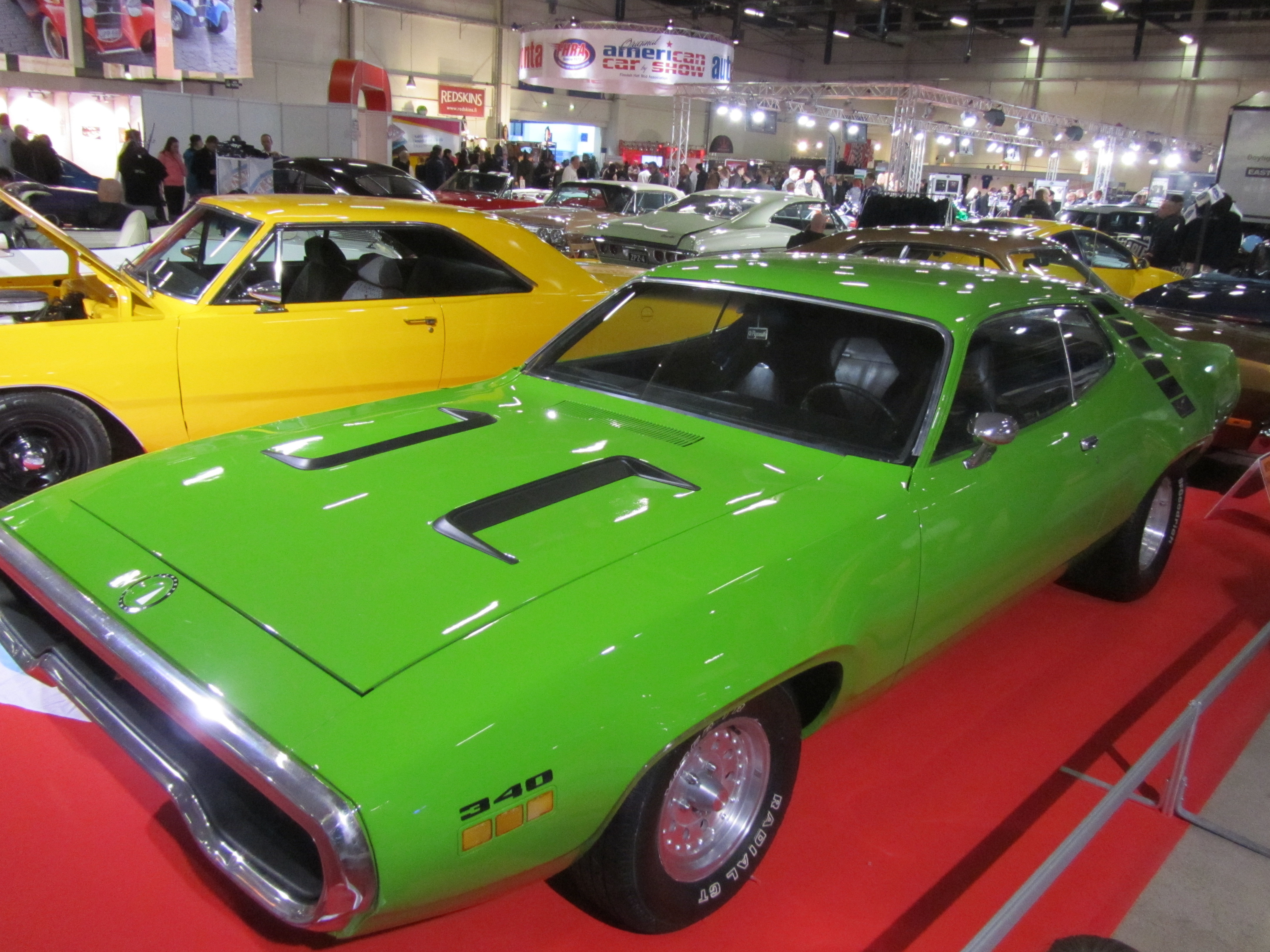 ACS, American Car Show 2012, VihreÃ¤ Plymouth Road Runner 340