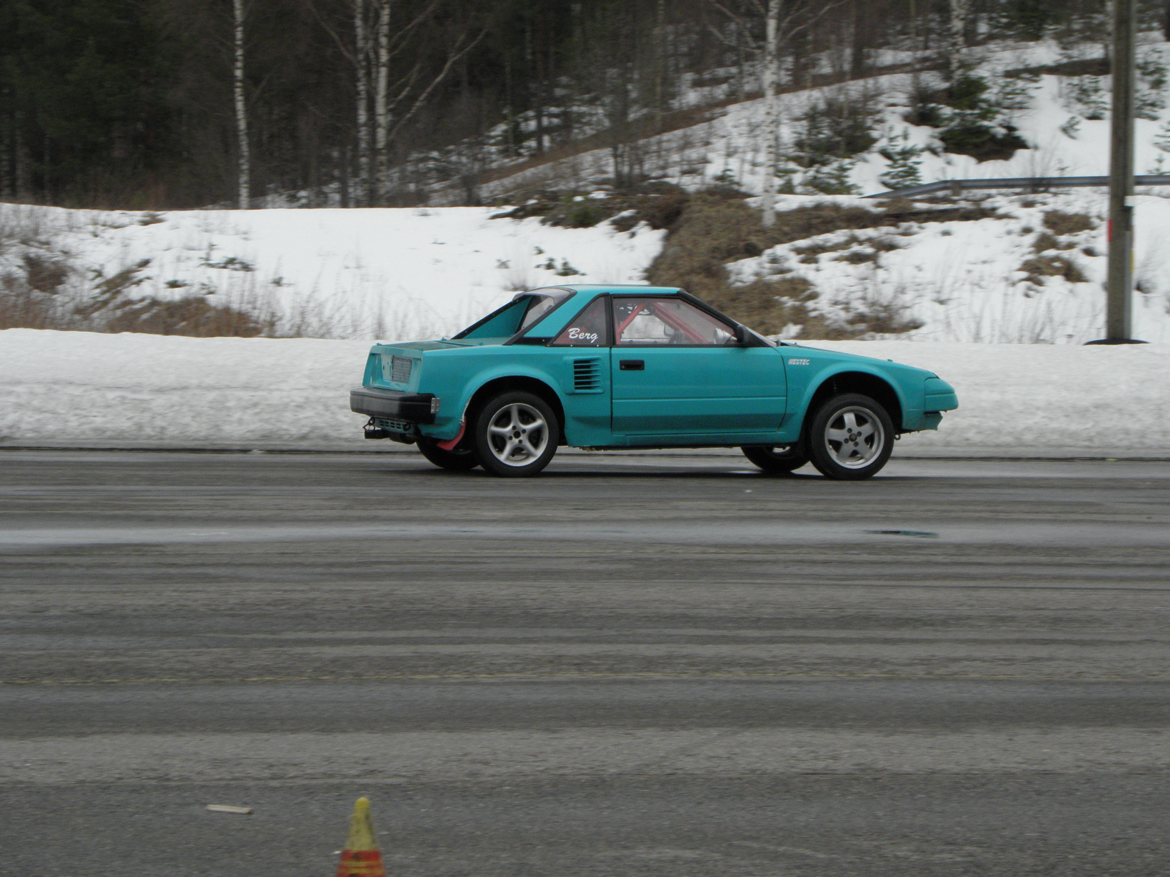 Drift Army Joutsa 21.4.2012, Toyota MR2 AW11