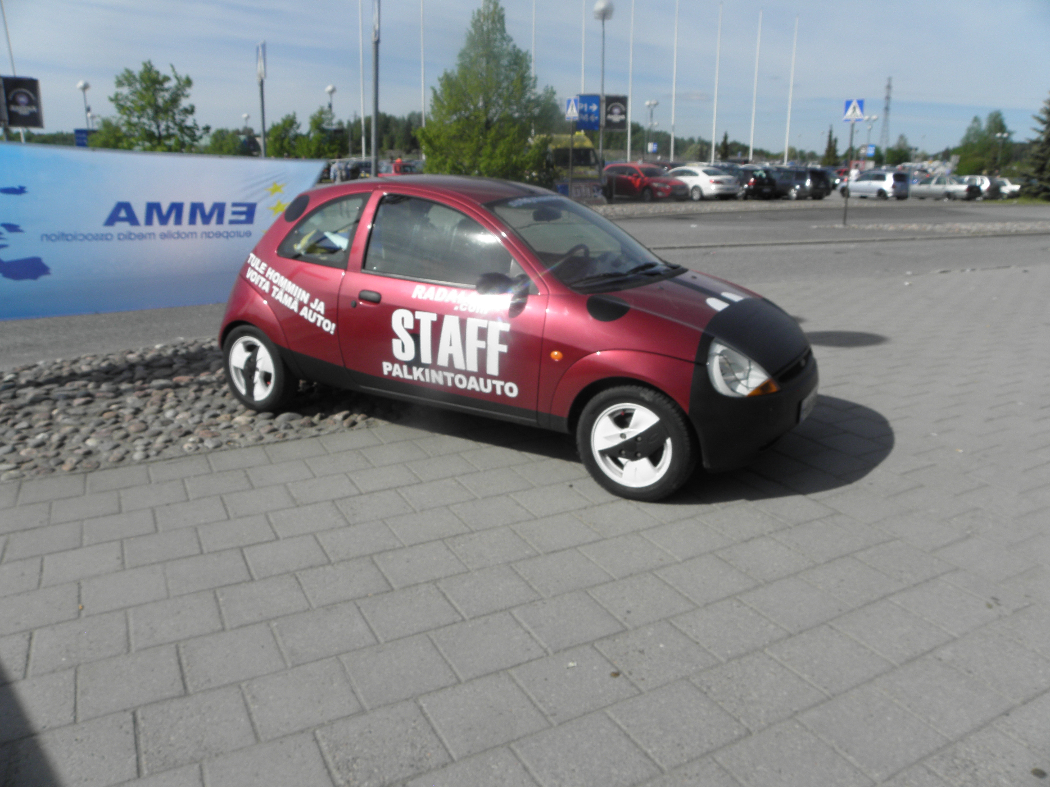 Radalle.com Artukainen 26.5.2012, Staff Palkintoauto