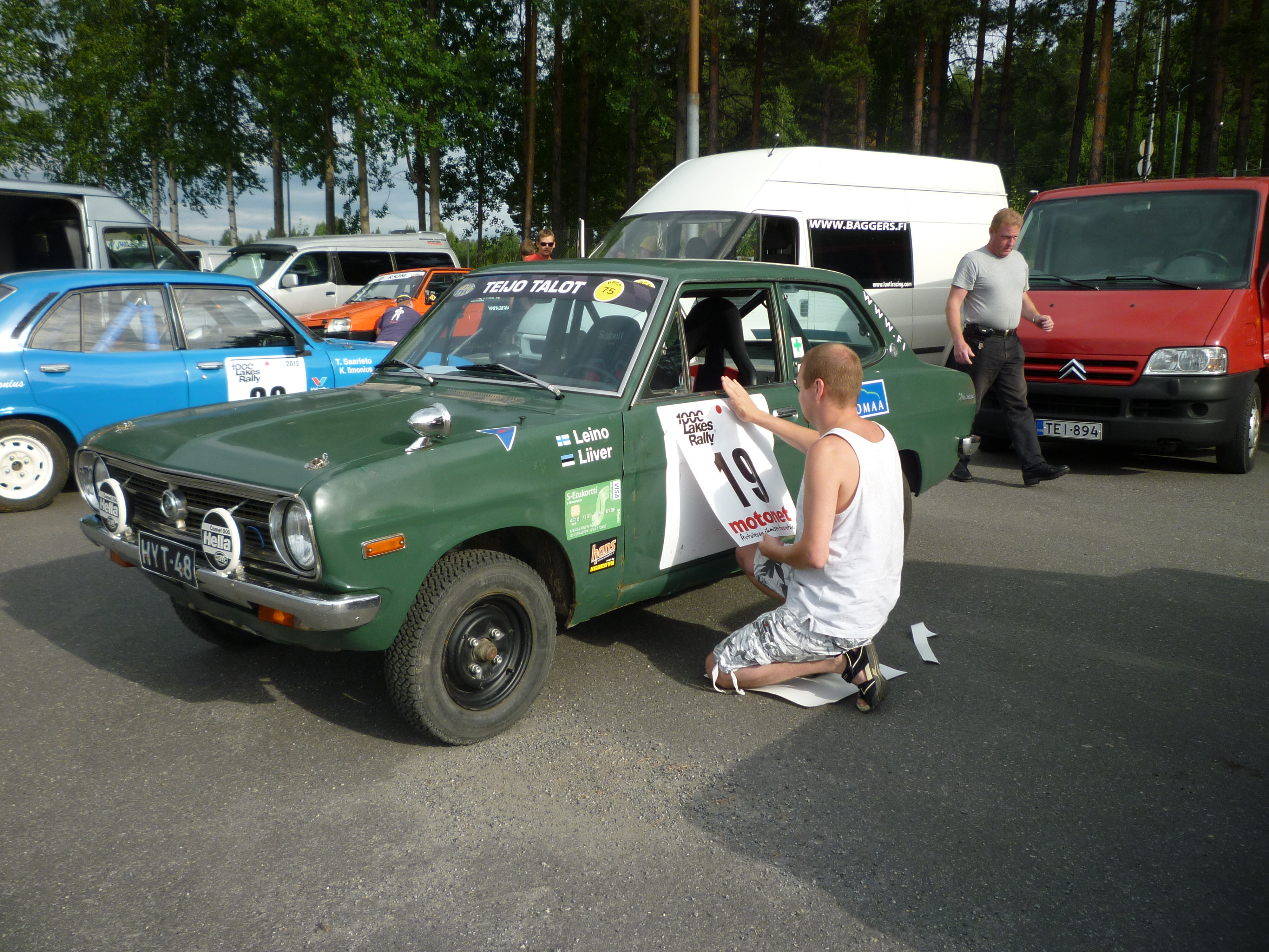 1000 Lakes Rally JyvÃ¤skylÃ¤ 7.7.2012