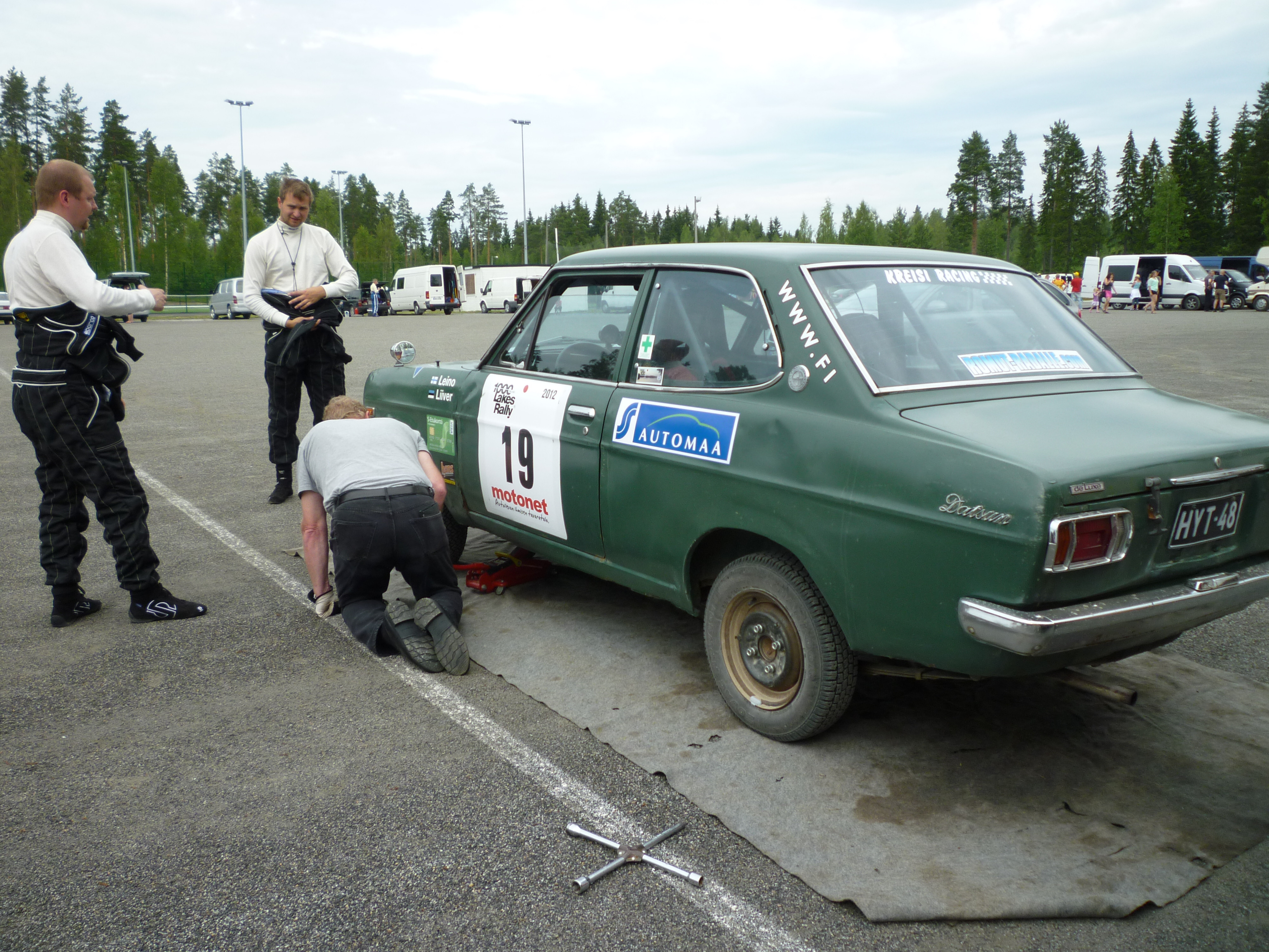 1000 Lakes Rally JyvÃ¤skylÃ¤ 7.7.2012