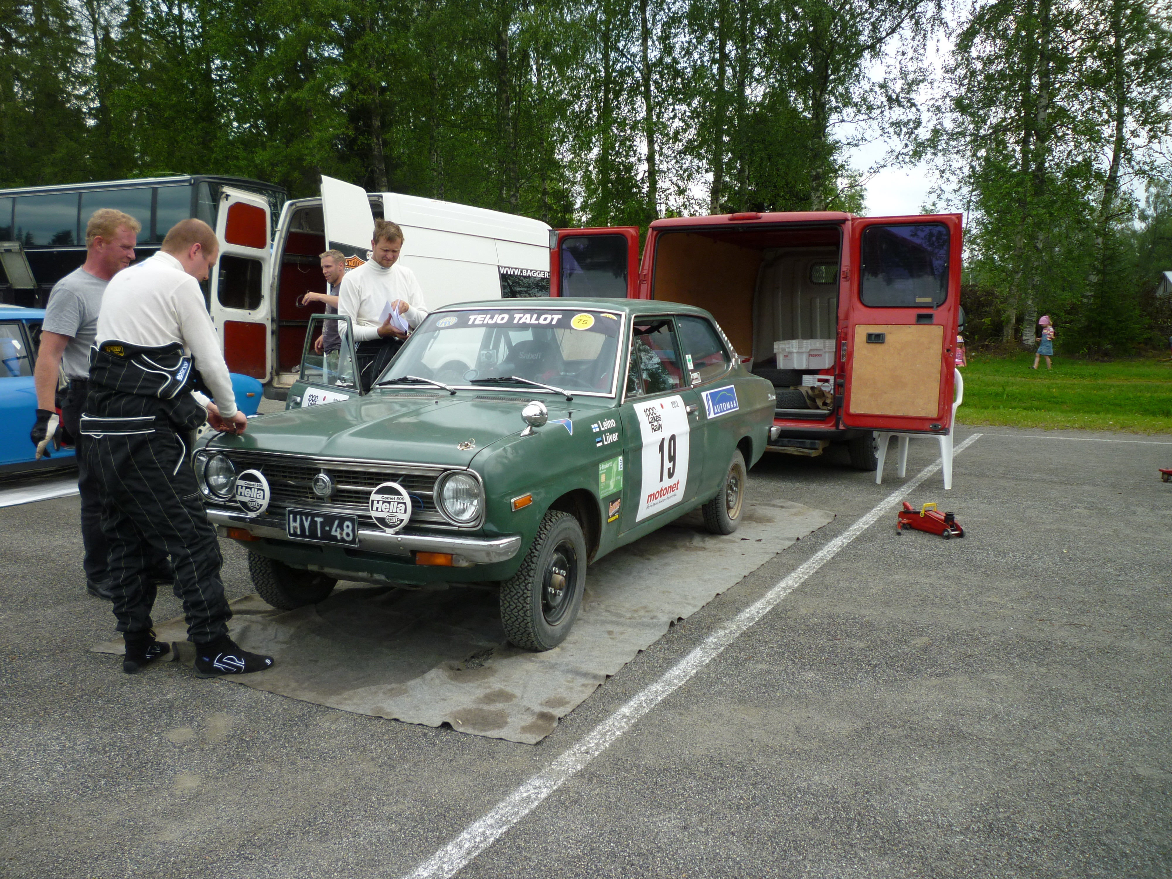 1000 Lakes Rally JyvÃ¤skylÃ¤ 7.7.2012