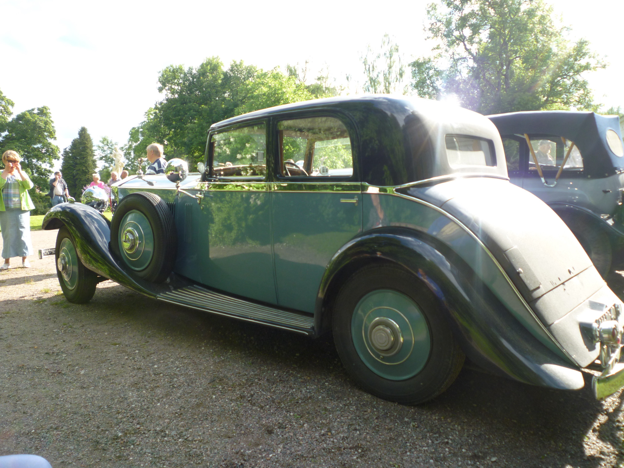 Rolls Royseja Mustion linnalla 17.7.2012