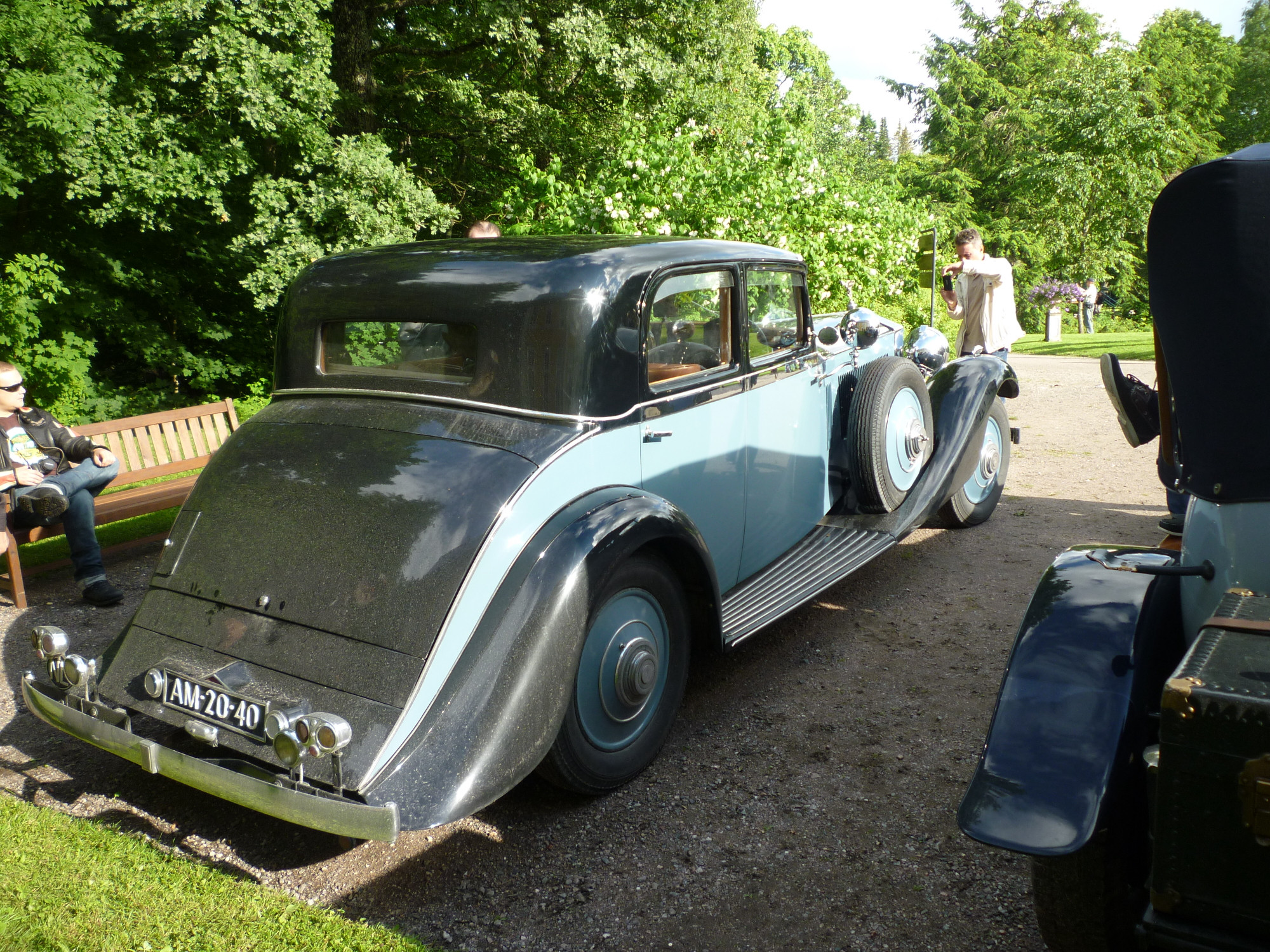 Rolls Royseja Mustion linnalla 17.7.2012