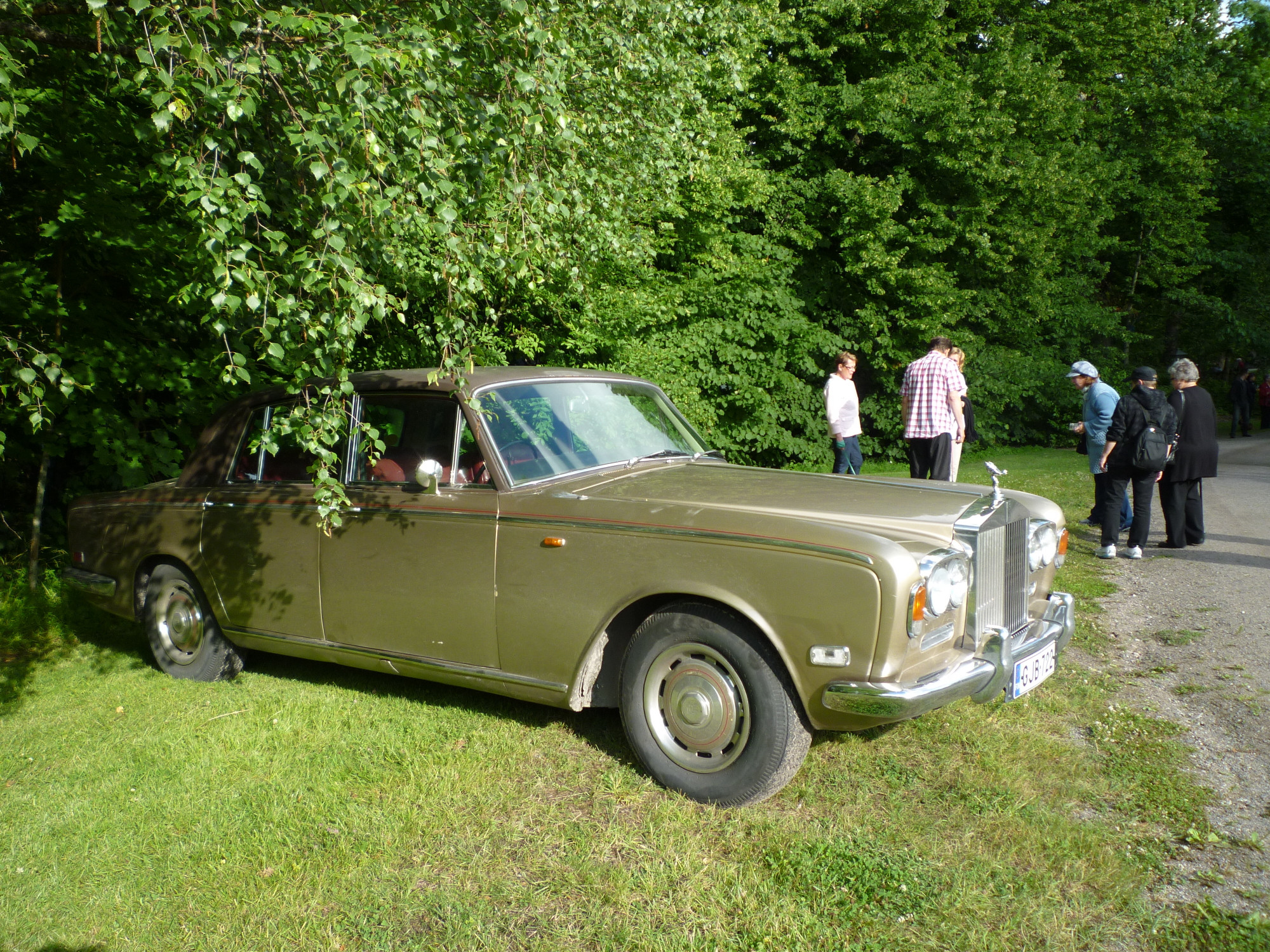 Rolls Royseja Mustion linnalla 17.7.2012