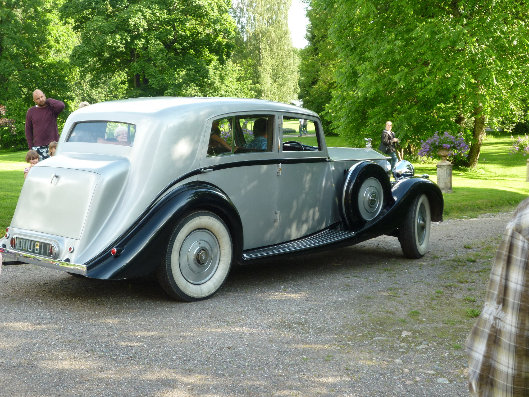 Rolls Royseja Mustion linnalla 17.7.2012