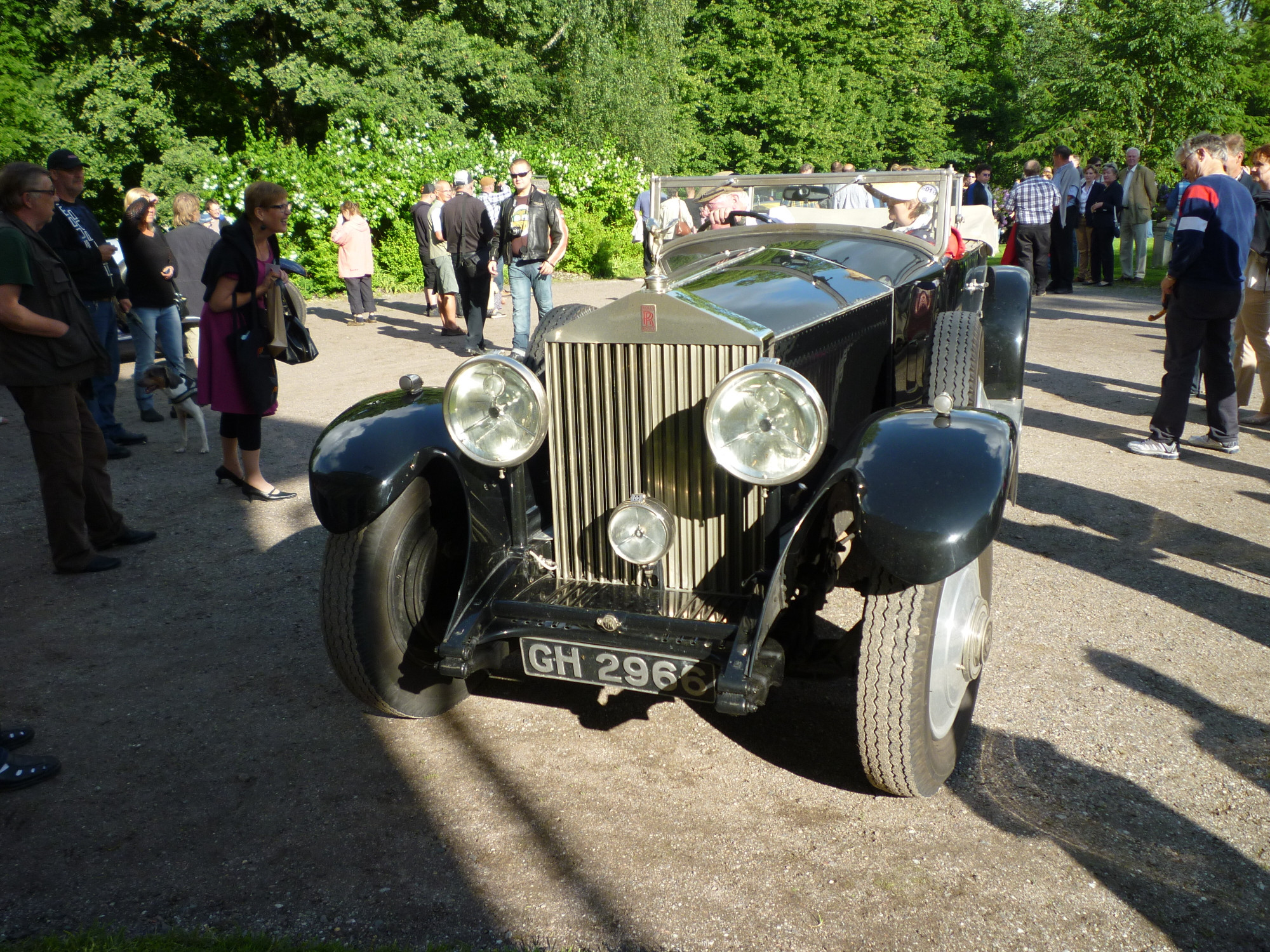 Rolls Royseja Mustion linnalla 17.7.2012