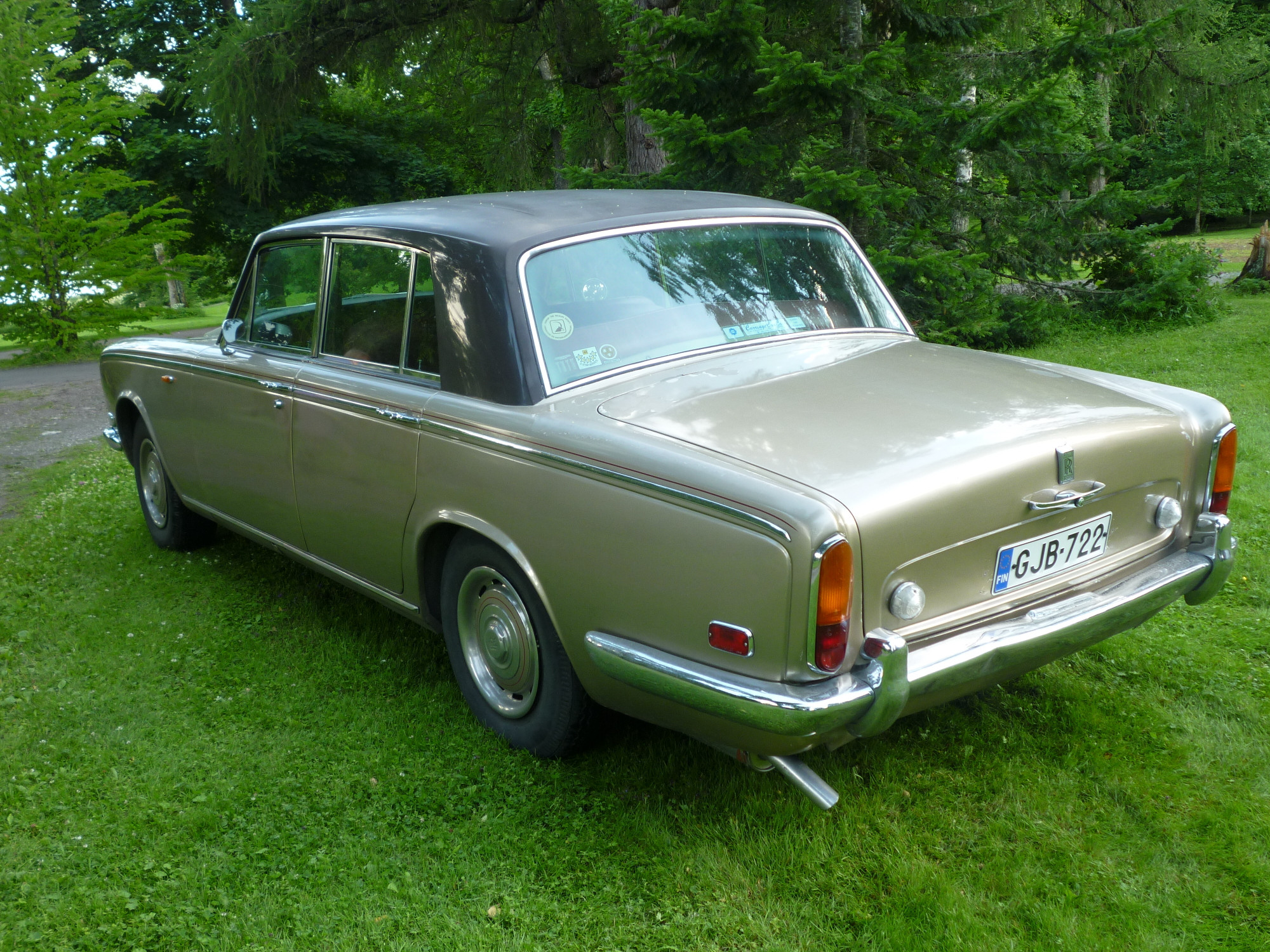 Rolls Royseja Mustion linnalla 17.7.2012