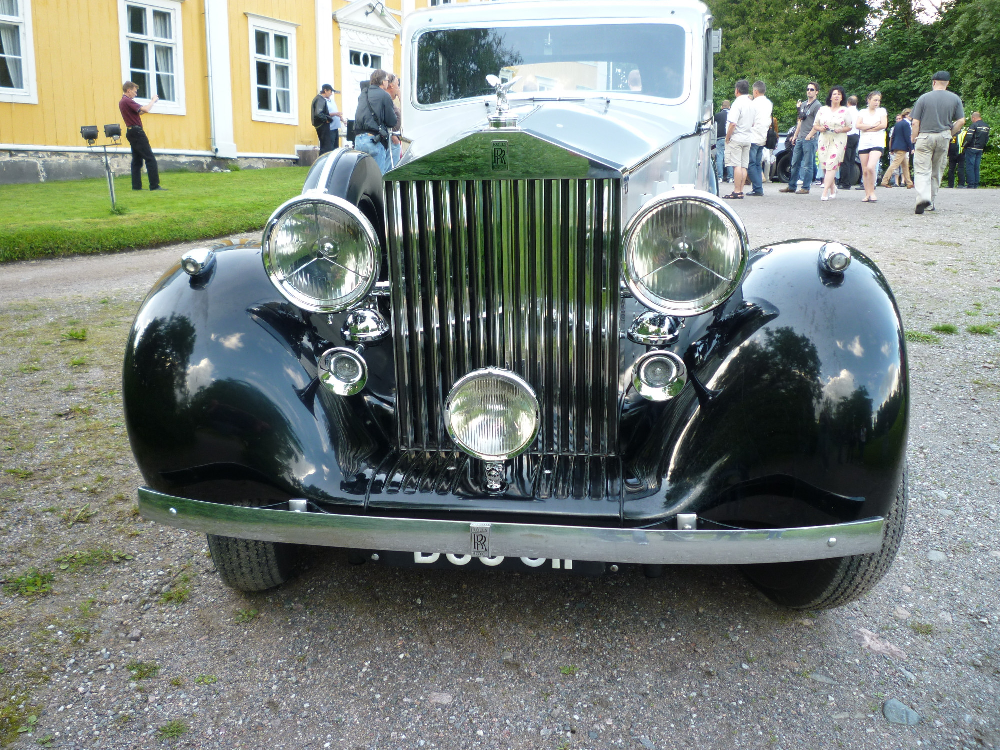 Rolls Royseja Mustion linnalla 17.7.2012