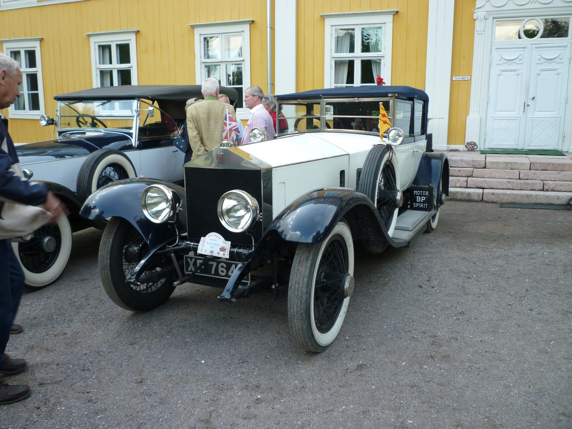 Rolls Royseja Mustion linnalla 17.7.2012