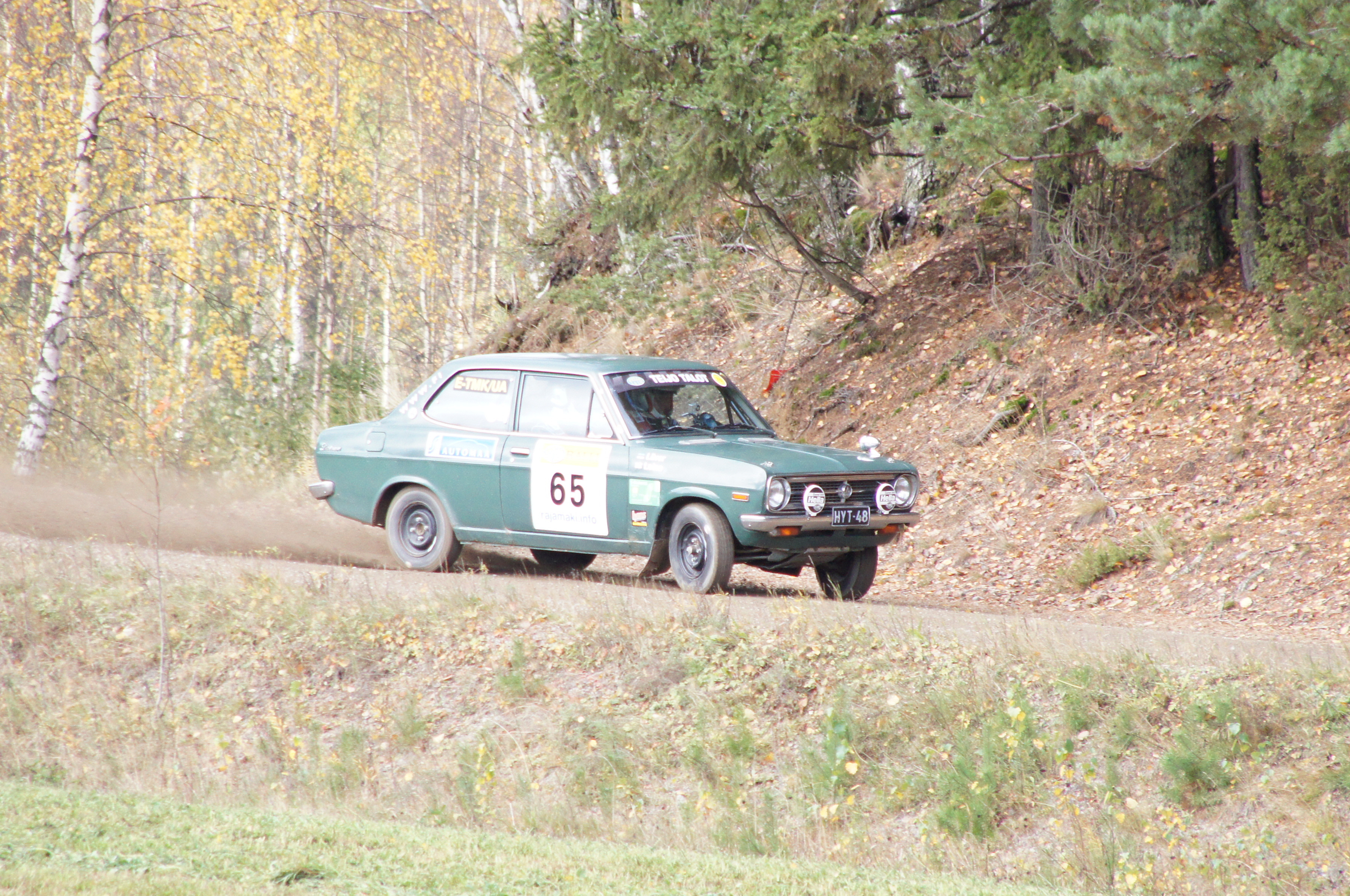 Teijo Talot ralli 6.10.2012 Tuulos, Datsun Finn