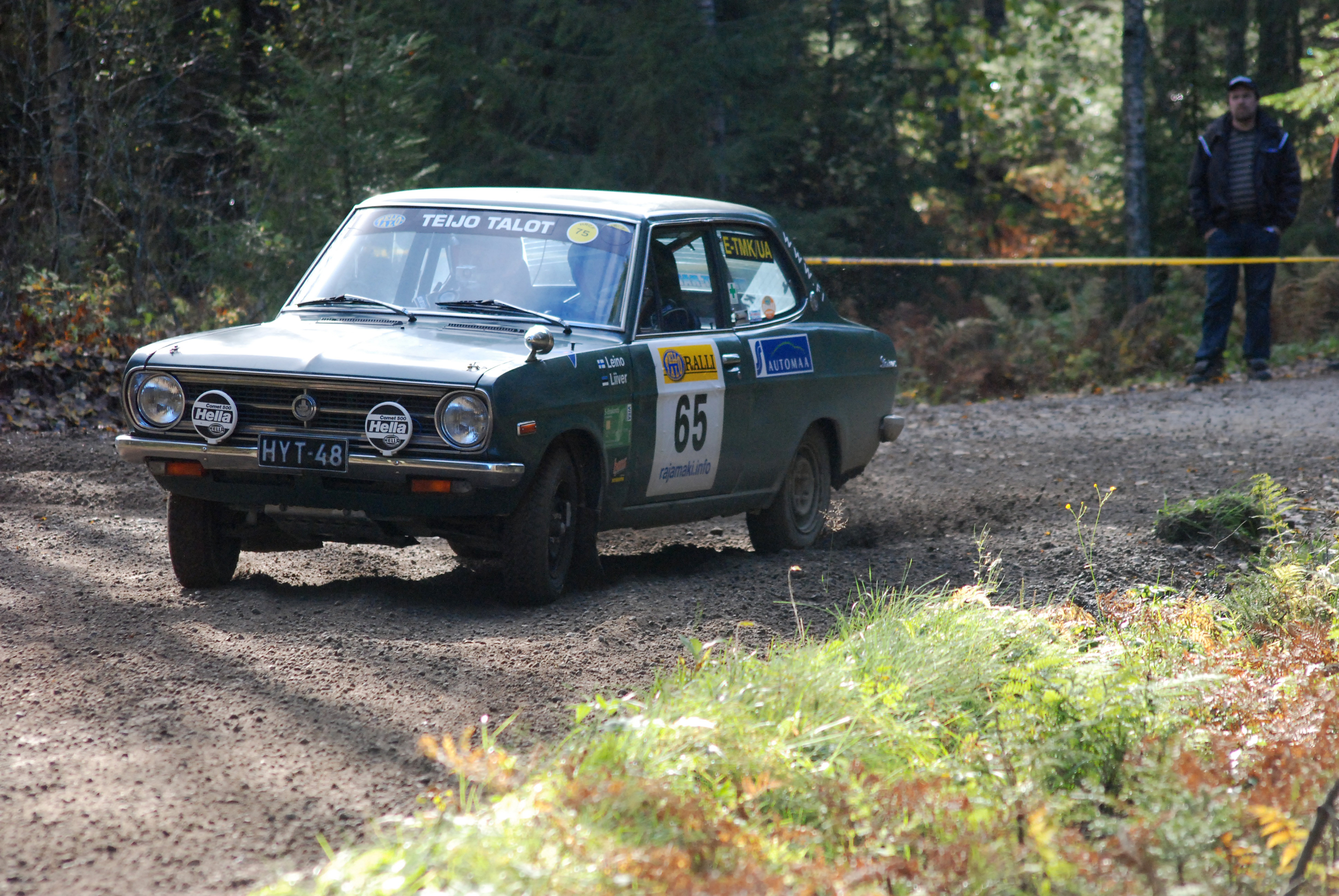 Teijo Talot ralli 6.10.2012 Tuulos, Datsun Finn