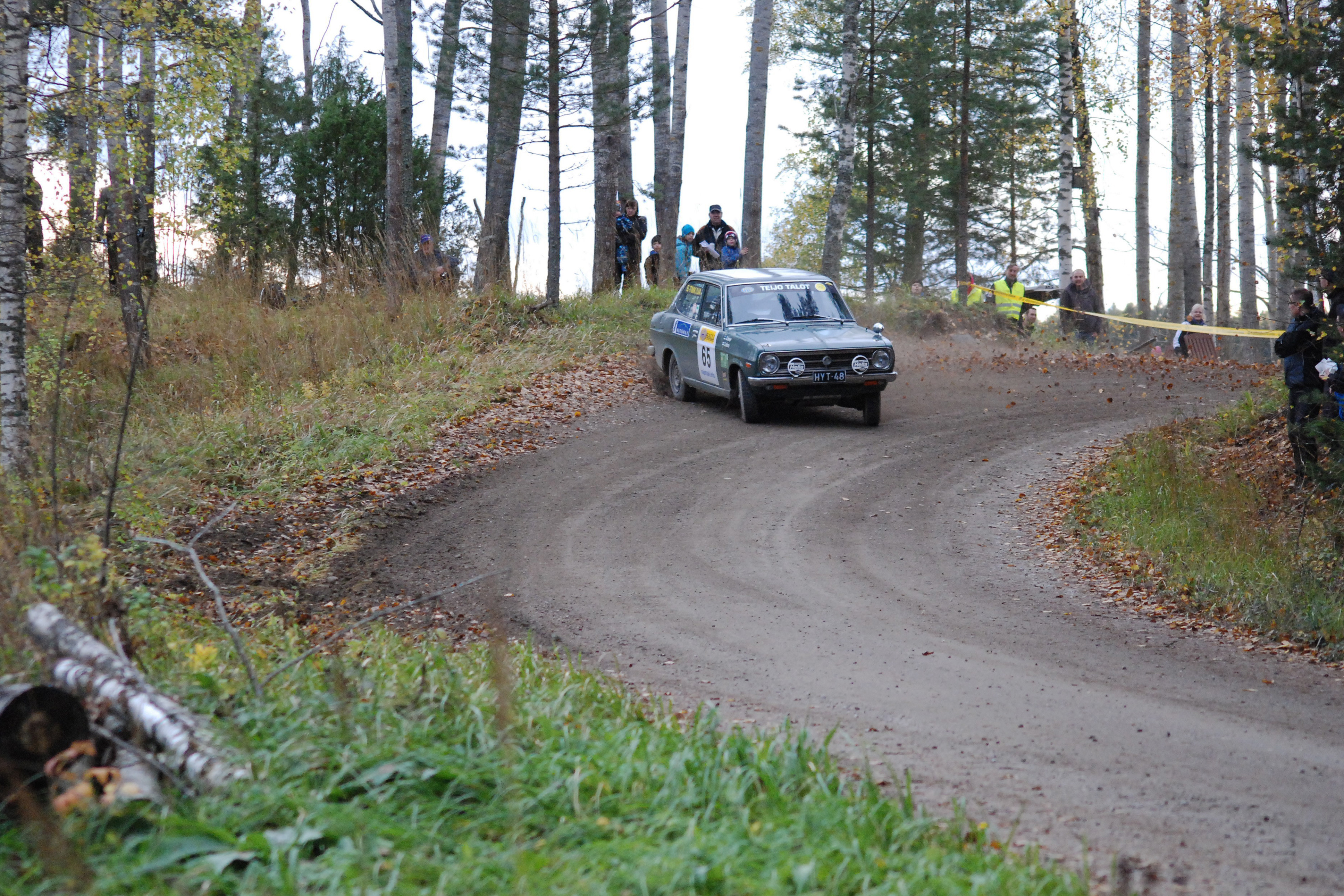 Teijo Talot ralli 6.10.2012 Tuulos, Datsun Finn