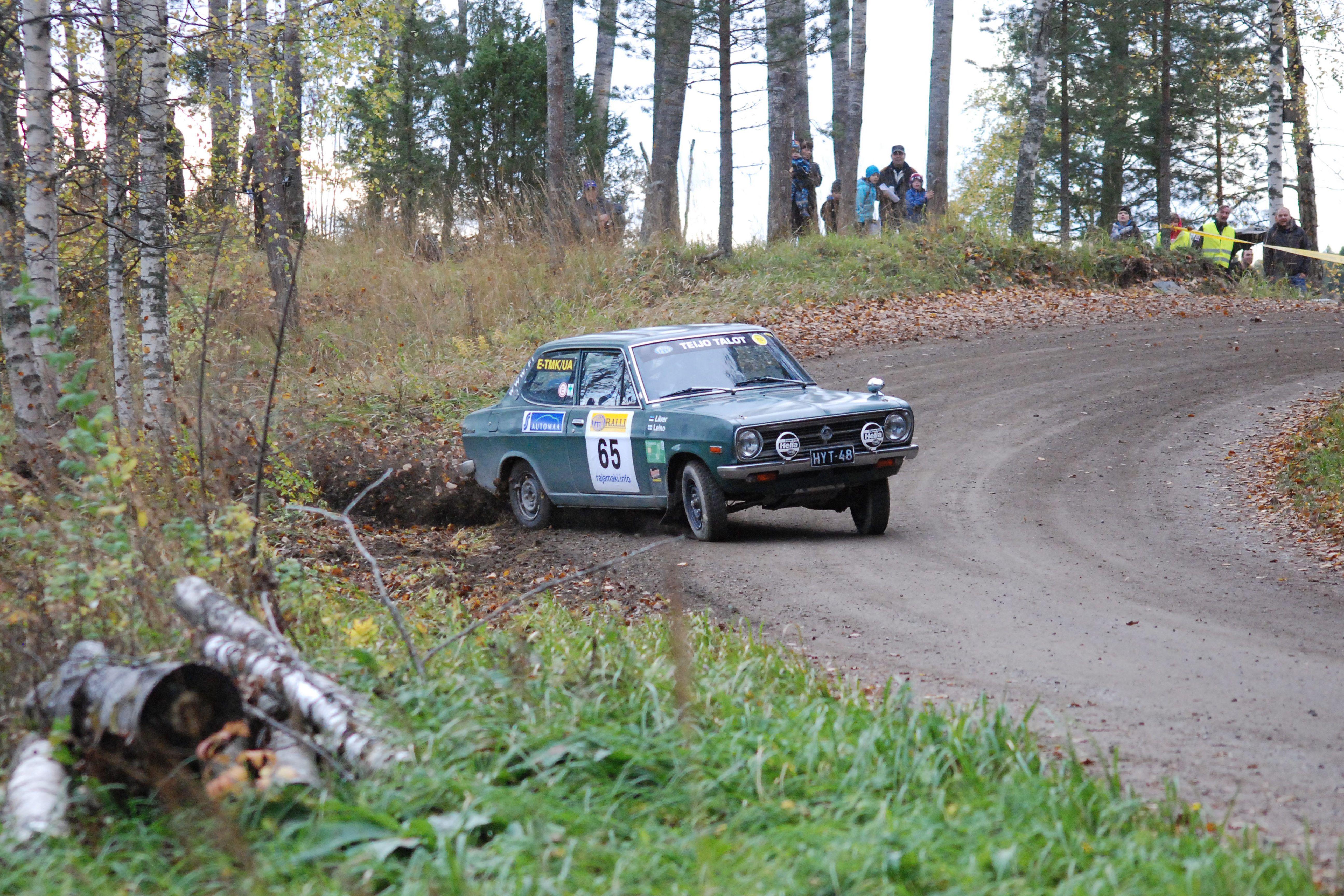 Teijo Talot ralli 6.10.2012 Tuulos, Datsun Finn