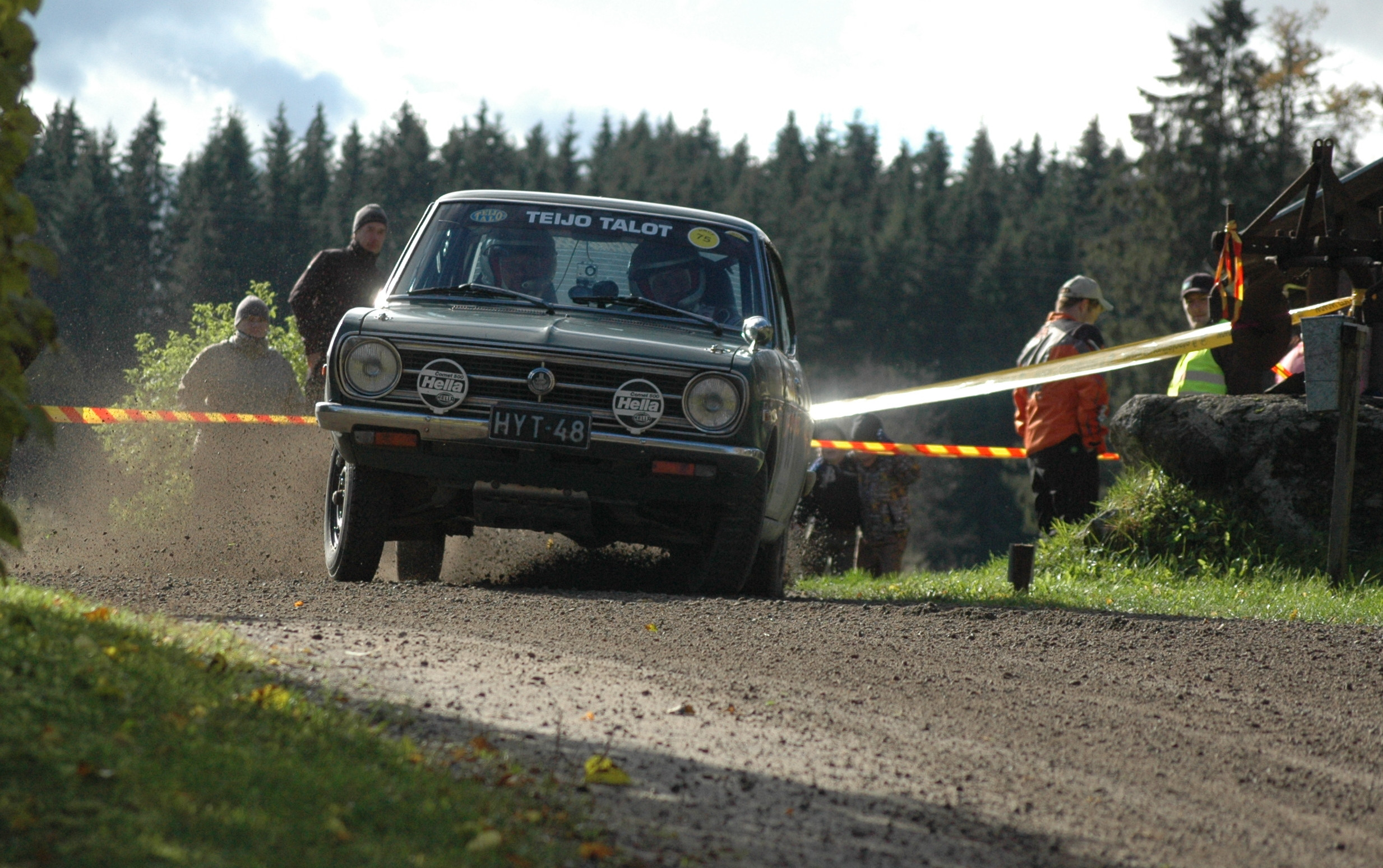 Teijo Talot ralli 6.10.2012 Tuulos, Datsun Finn