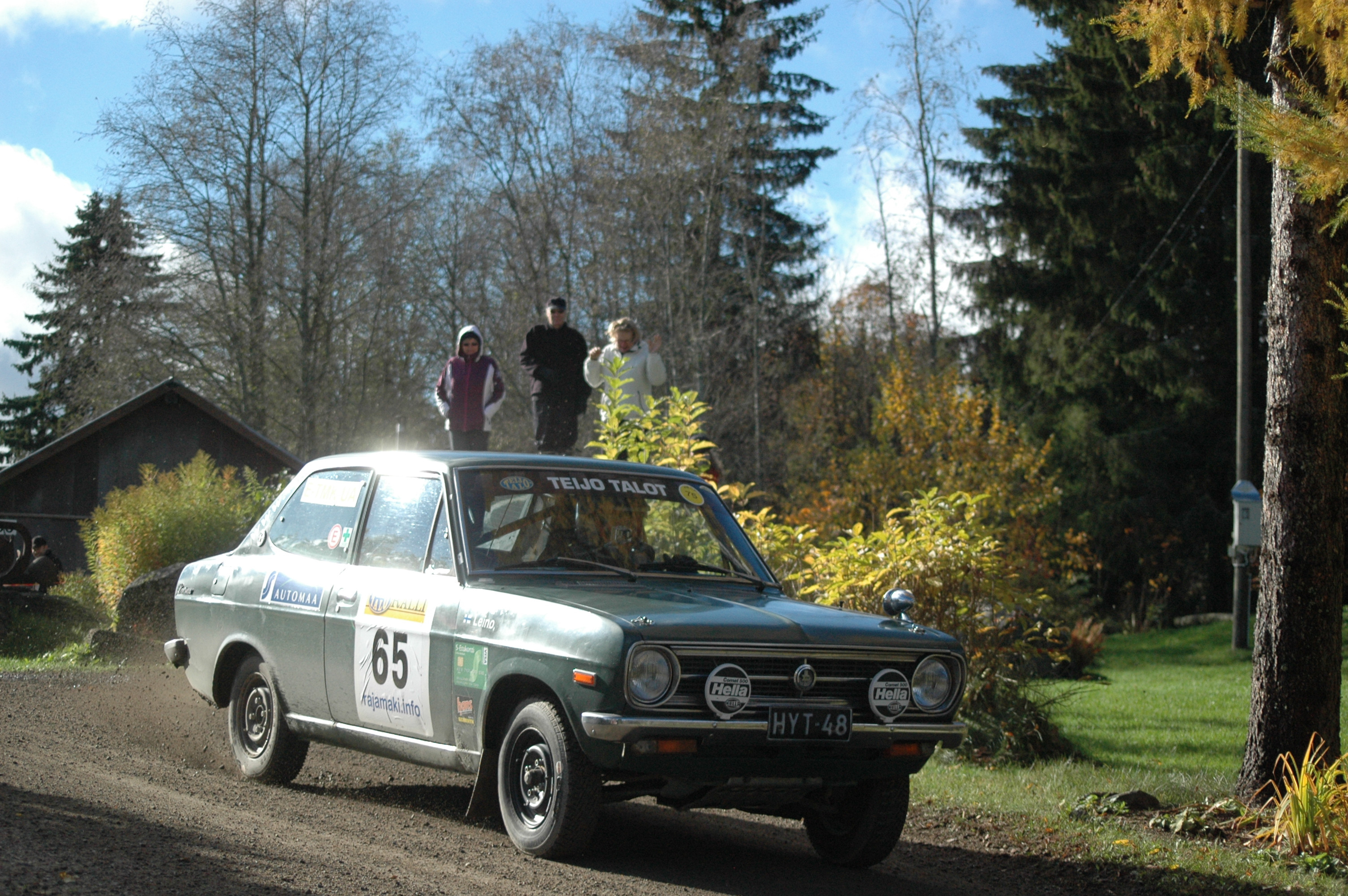 Teijo Talot ralli 6.10.2012 Tuulos, Datsun Finn