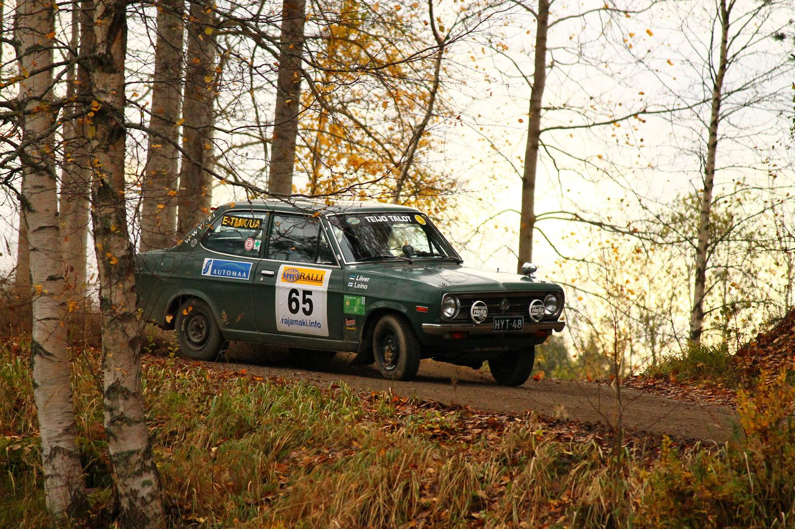 Teijo Talot ralli 6.10.2012 Tuulos, Datsun Finn