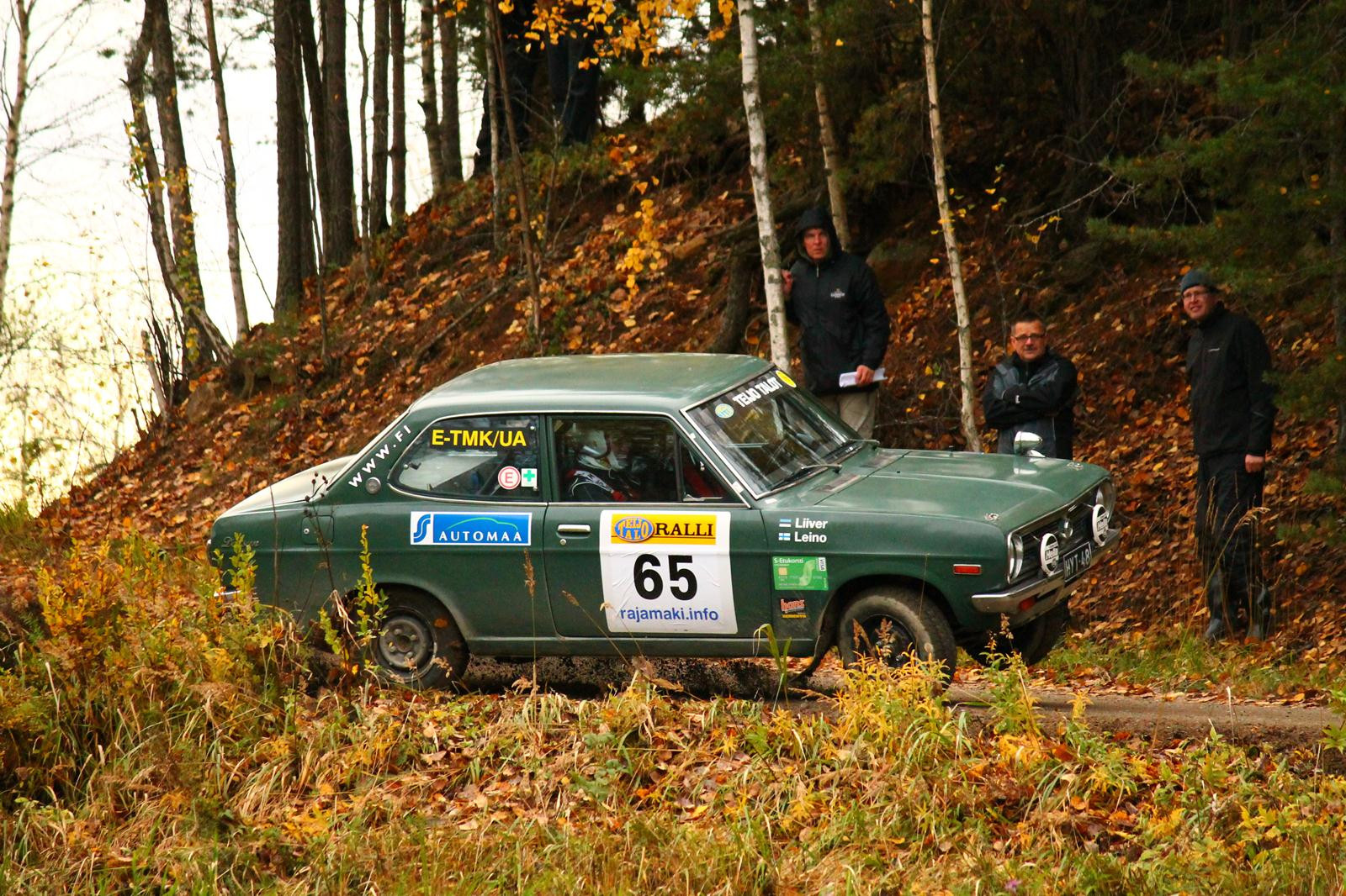 Teijo Talot ralli 6.10.2012 Tuulos, Datsun Finn