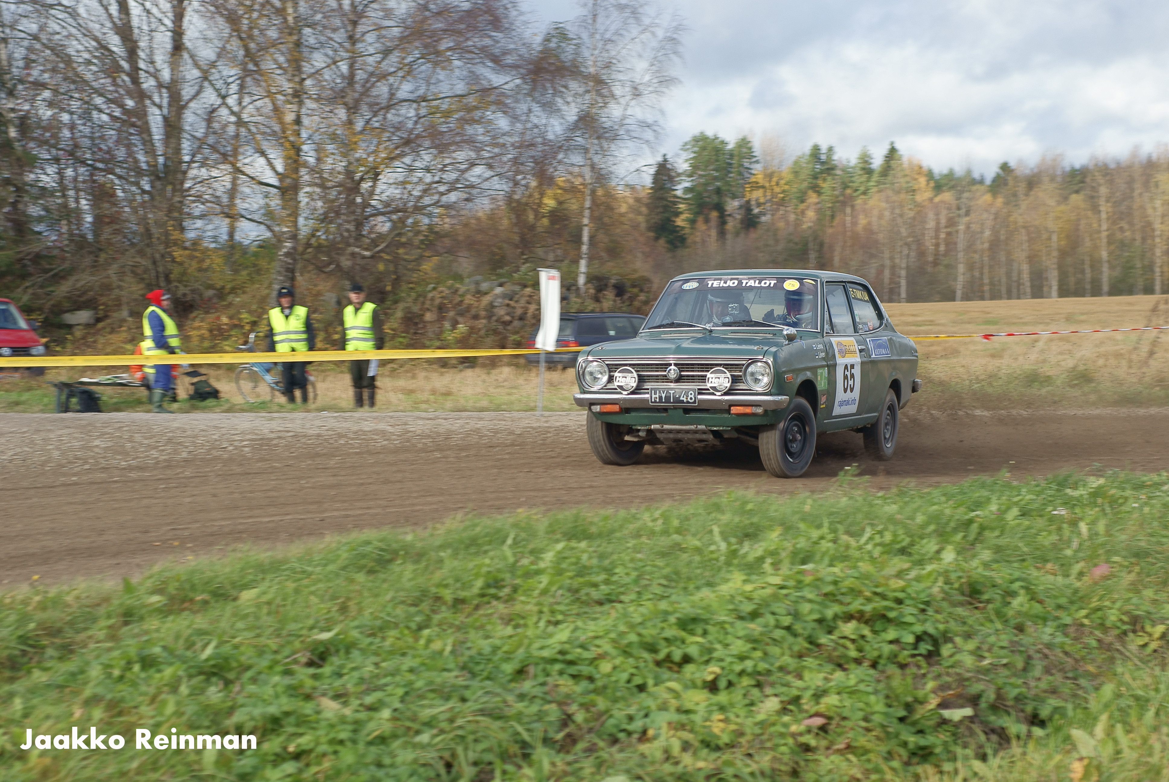 Teijo Talot ralli 6.10.2012 Tuulos, Datsun Finn