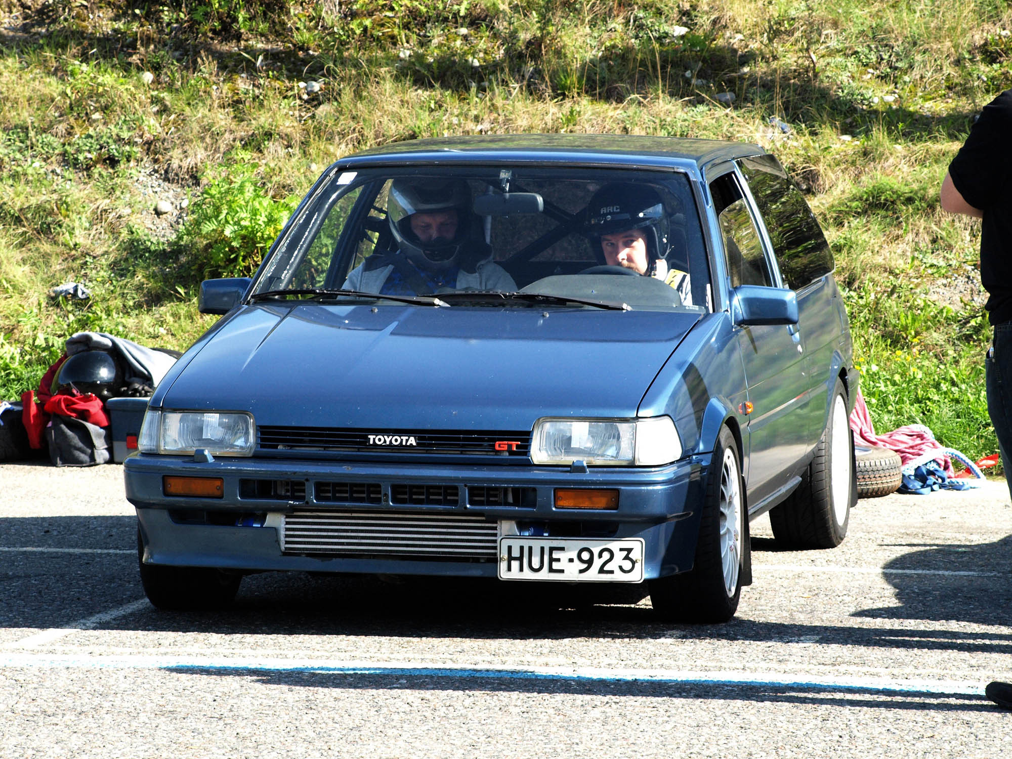 Fintoys ratapÃ¤ivÃ¤ 24.8.2013 Ahvenisto Race Circuit, Toyota Corolla FX EE80