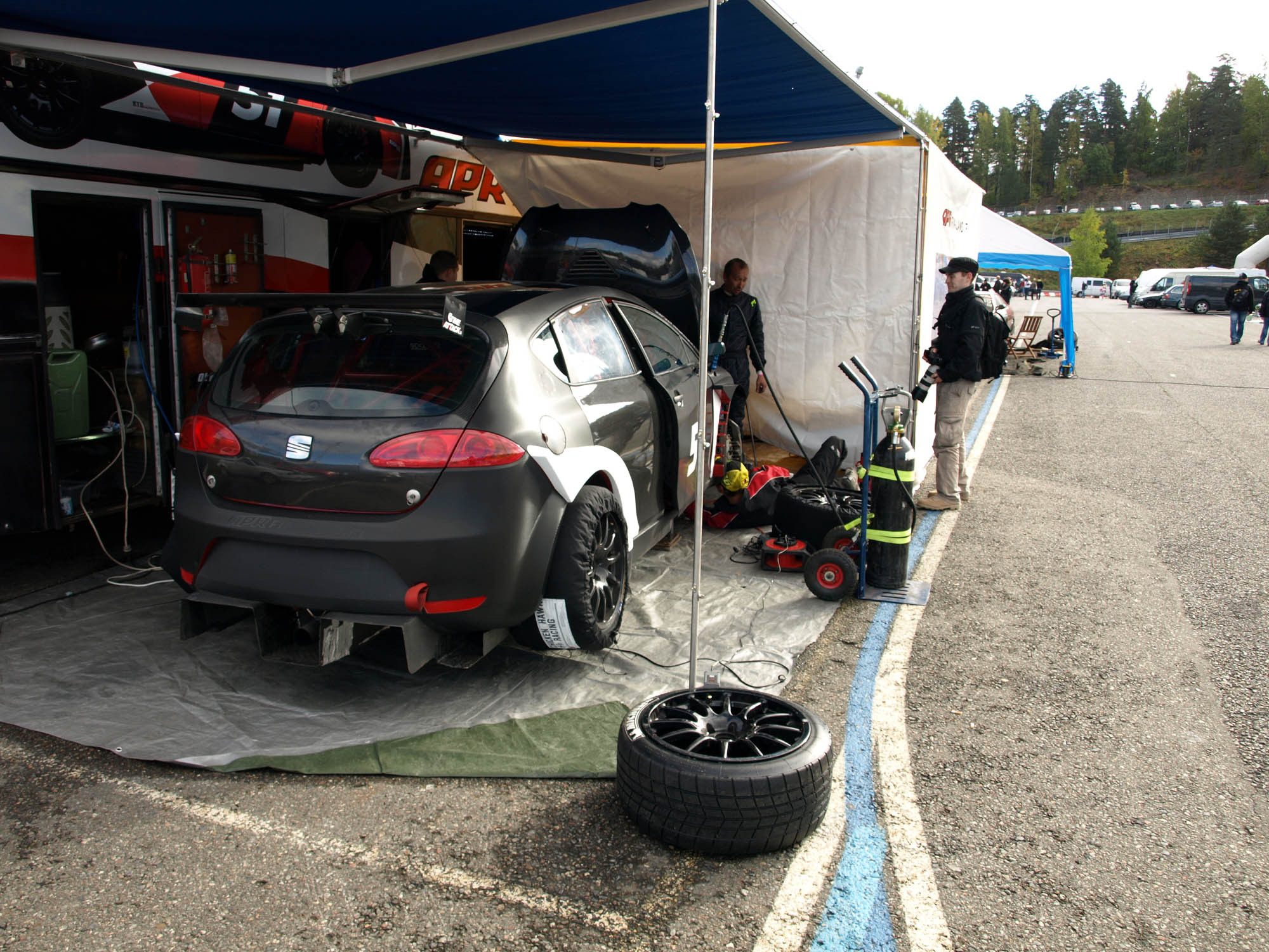 Radalle.com Ahvenisto Finals 28.9.2013, Timeattack OMT, Sivosen Seat Leon supercopa MK2