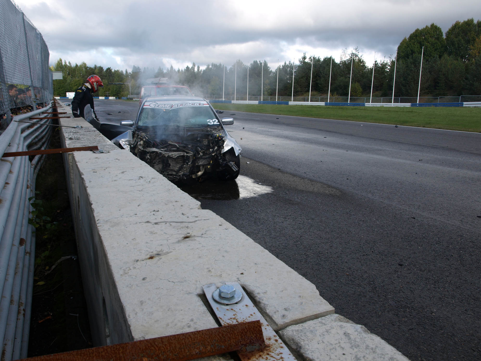 Radalle.com Ahvenisto Finals 28.9.2013, Timeattack OMT, Evo mitsu kaiteissa, Lancer Evolution 8