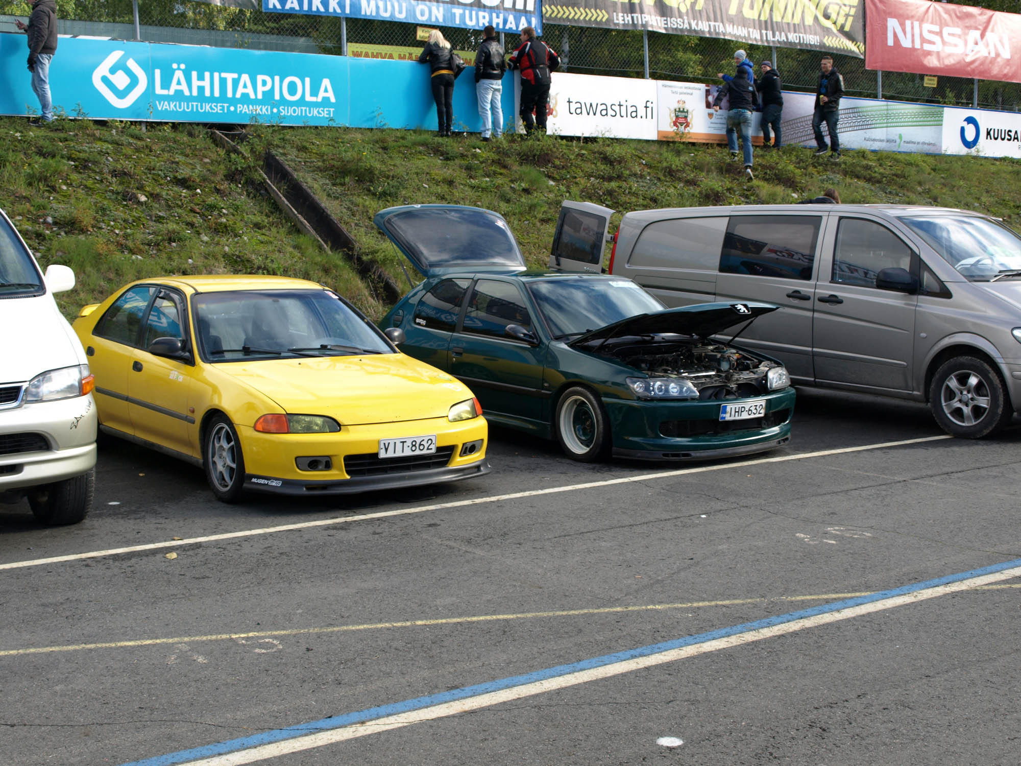 Radalle.com Ahvenisto Finals 28.9.2013, Timeattack OMT, Honda ja Peugeot