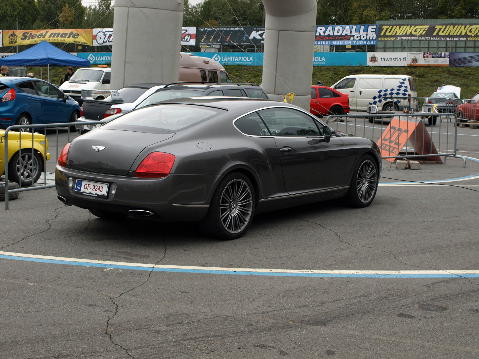 Radalle.com Ahvenisto Finals 28.9.2013, Timeattack OMT, Bentley Continental GT