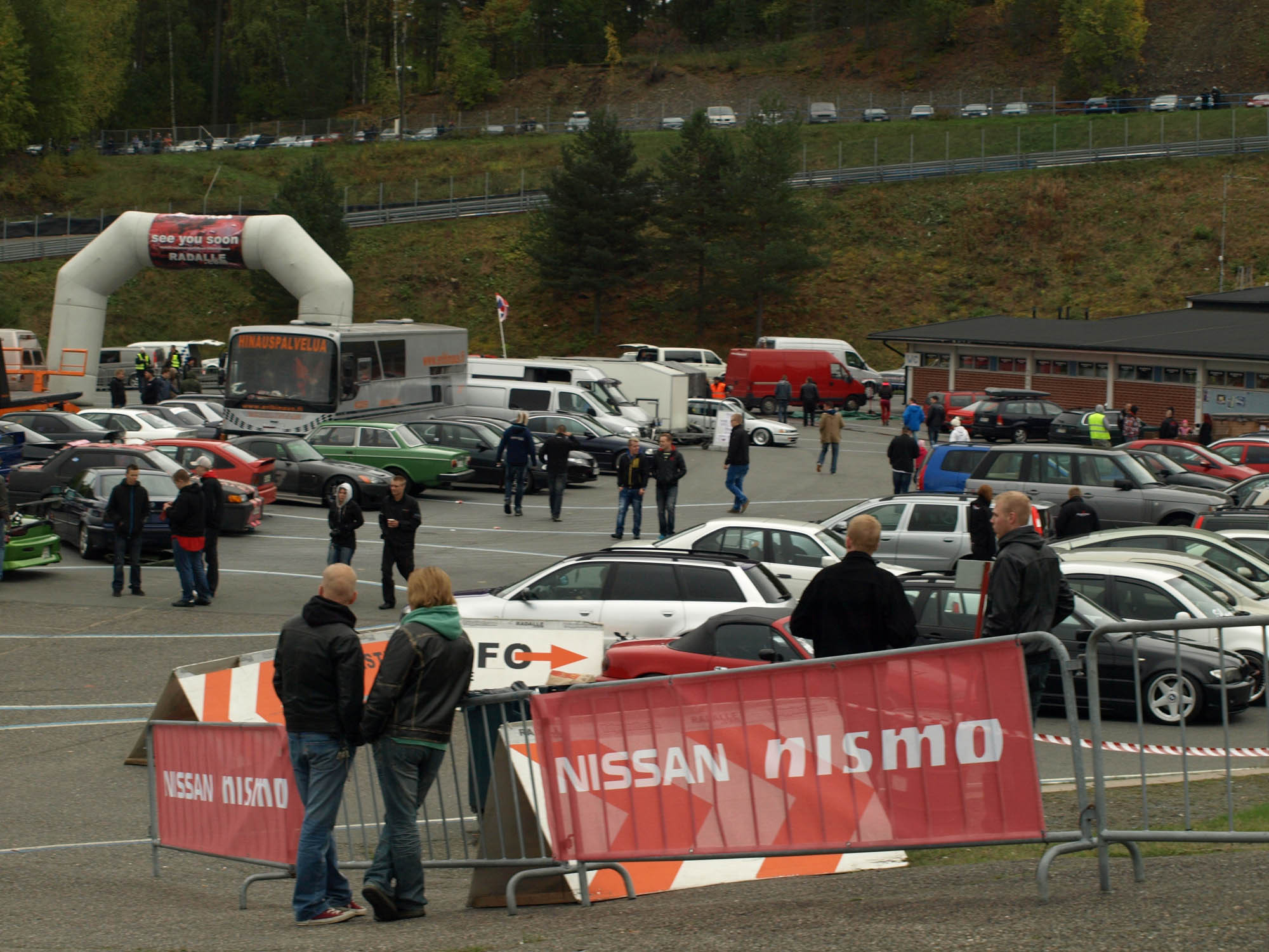 Radalle.com Ahvenisto Finals 28.9.2013, Timeattack OMT, Varikkoa