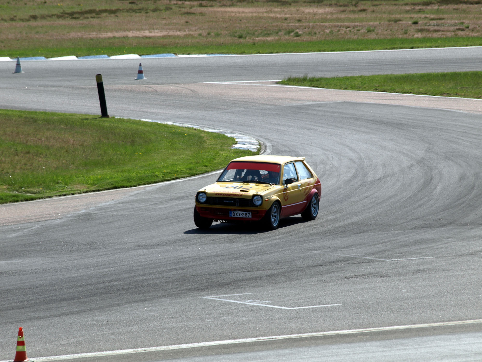 Fintoys ratapÃ¤ivÃ¤ 23.5.2014 Alastaro Circuit, Peltonen Toyota Starlet