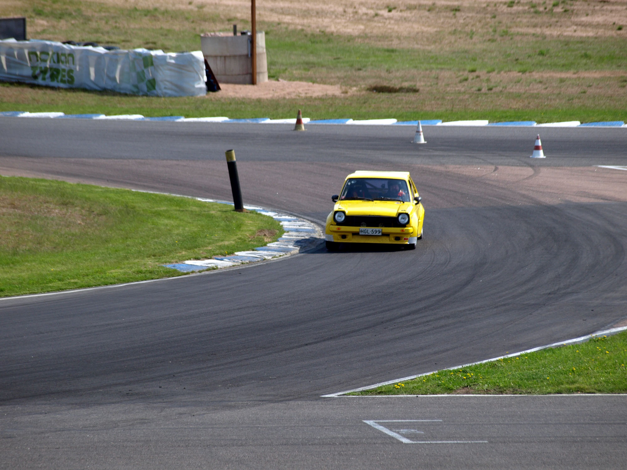 Fintoys ratapÃ¤ivÃ¤ 23.5.2014 Alastaro Circuit, Toyota Starlet KP60 1980 TRD N1