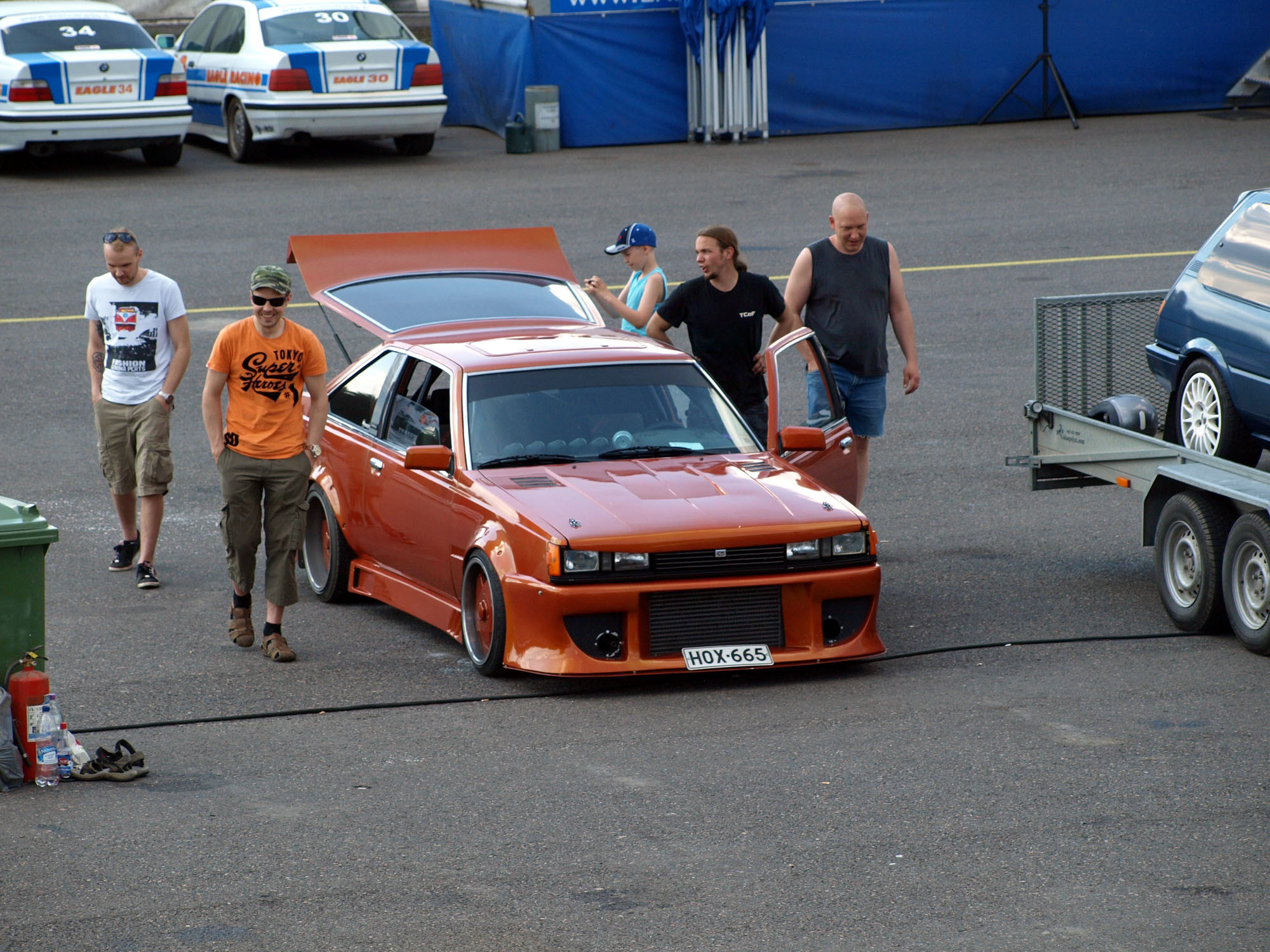 Fintoys ratapÃ¤ivÃ¤ 23.5.2014 Alastaro Circuit, Oranssi Toyota Corolla