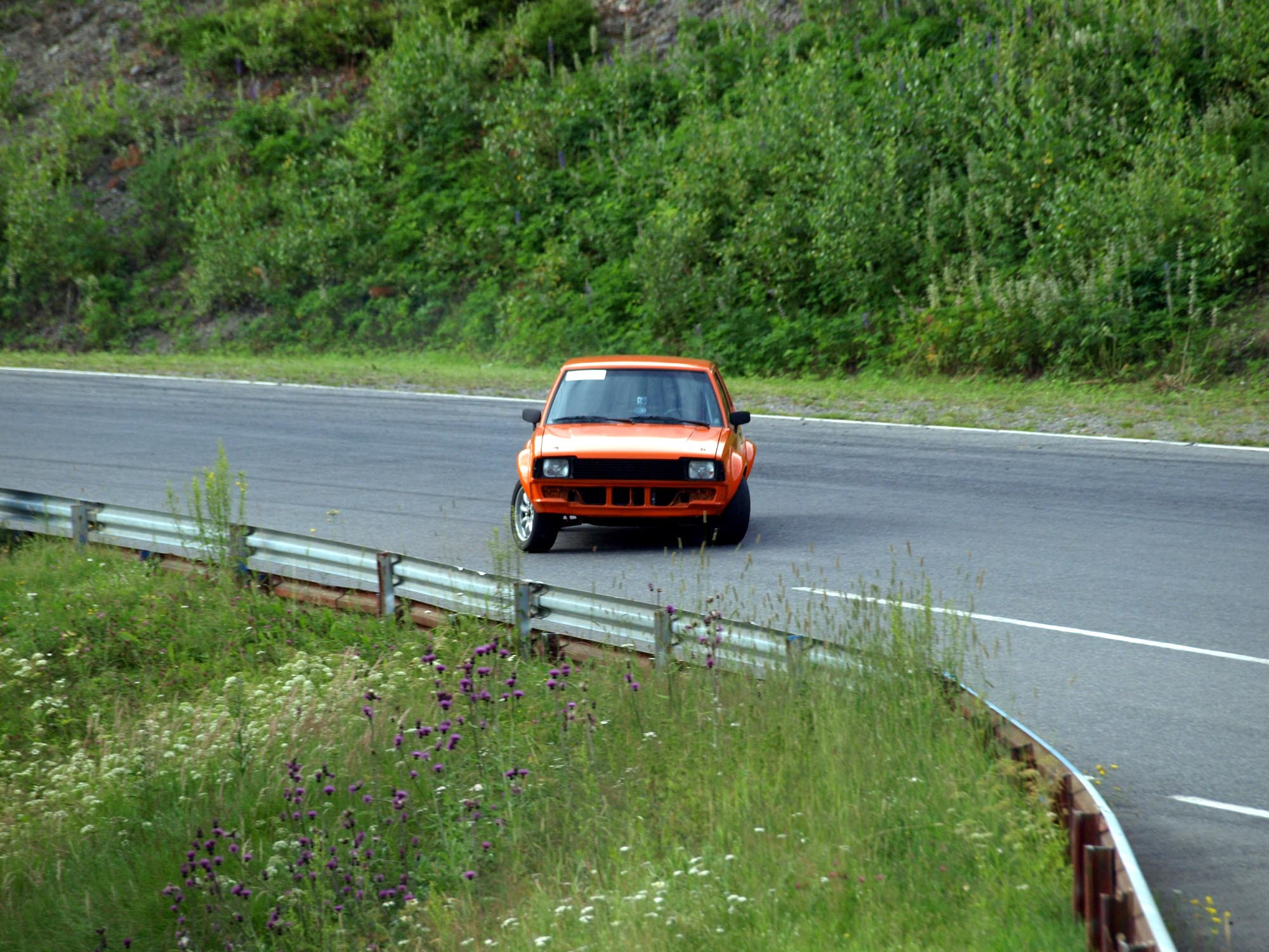 Fintoys ratapÃ¤ivÃ¤ 19.7.2014 Ahveniston moottorirata, Corolla drifting