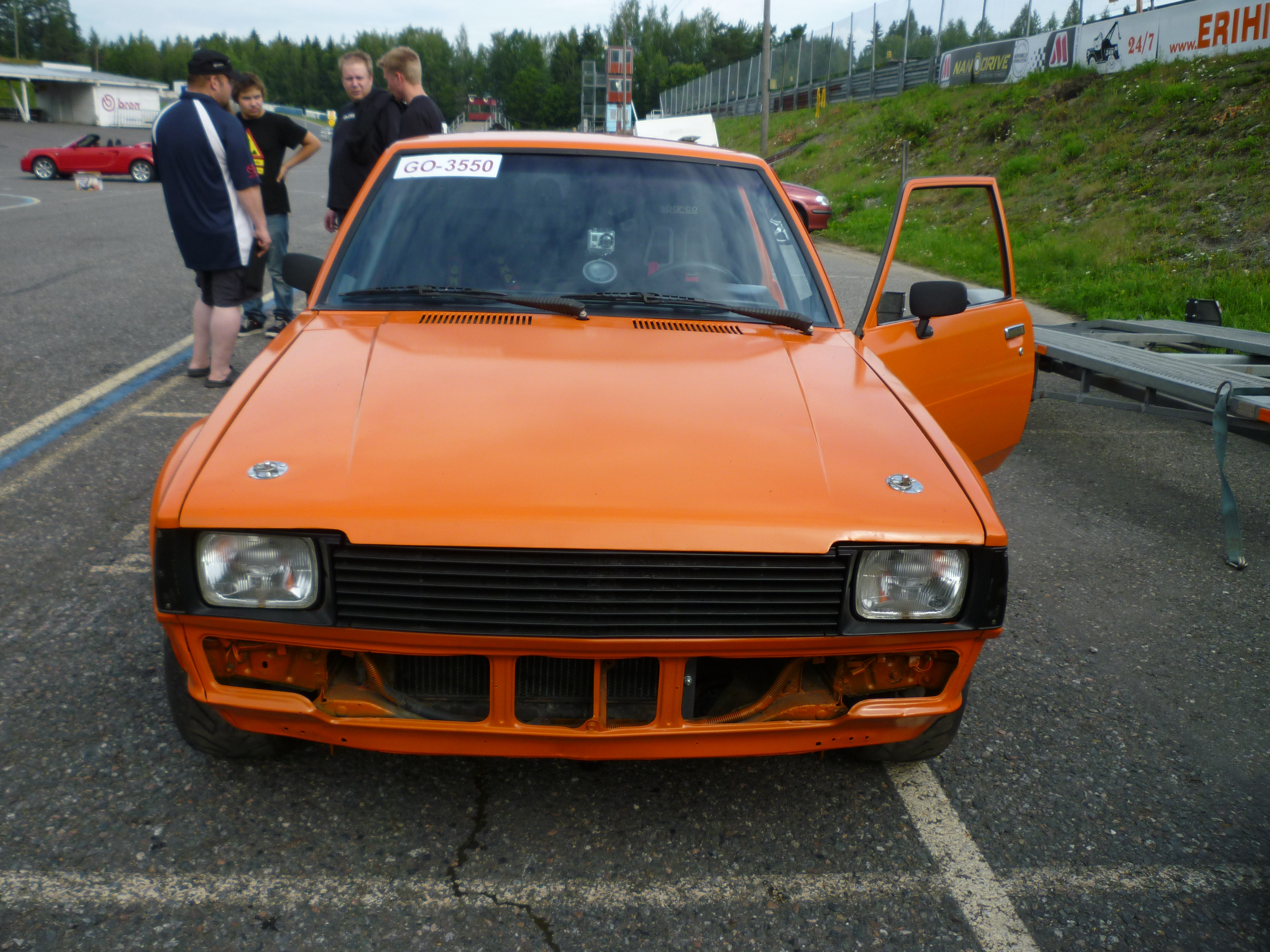 Fintoys ratapÃ¤ivÃ¤ 19.7.2014 Ahveniston moottorirata, Oranssi DX Corolla KE70