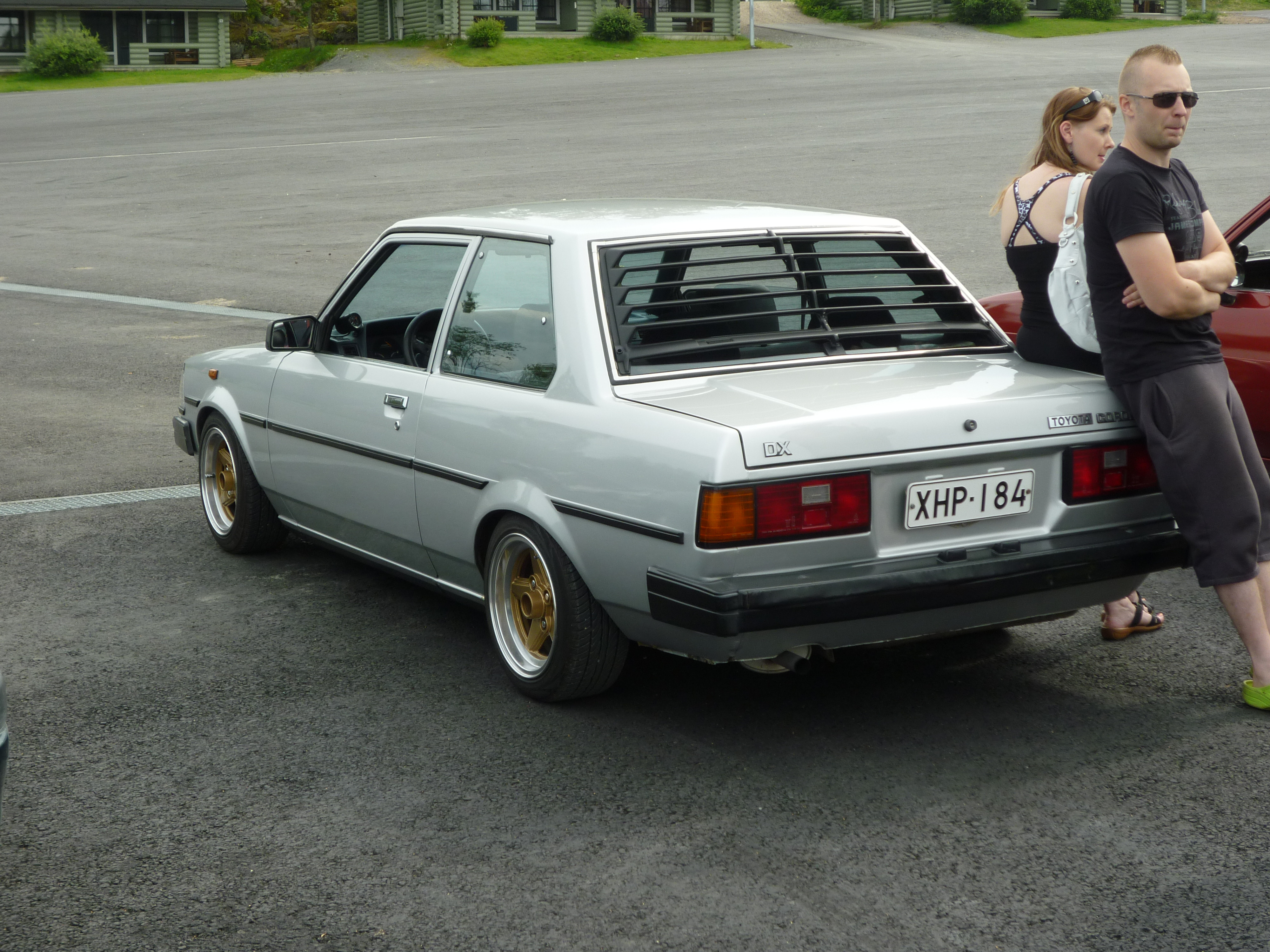 FinnJAE Meeting 8-10.8.2014 Himos, Toyota Corolla DX