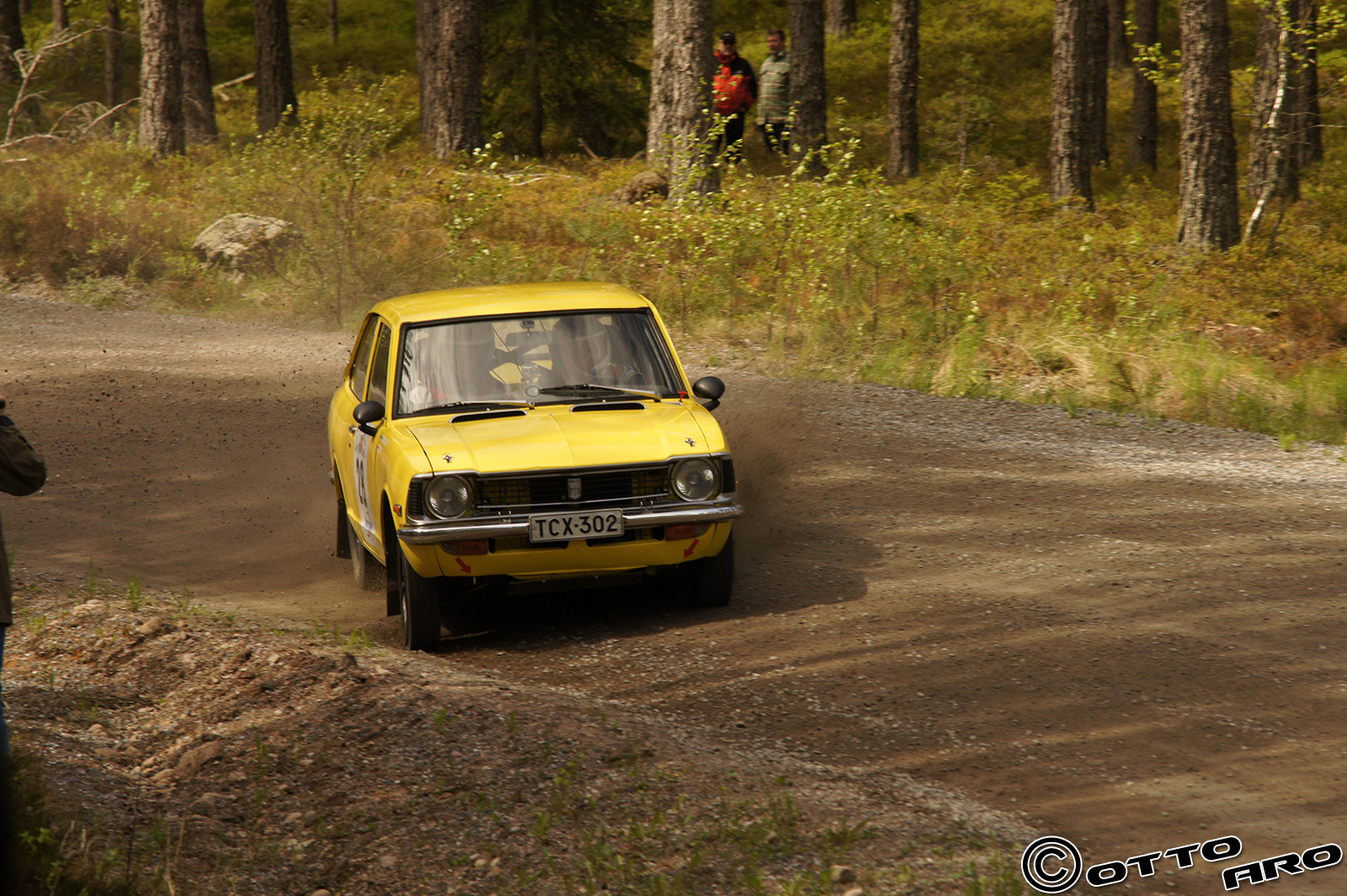 Teijo Talot Ralli 23.5.2015 Salo, Keltainen pikku-Corolla