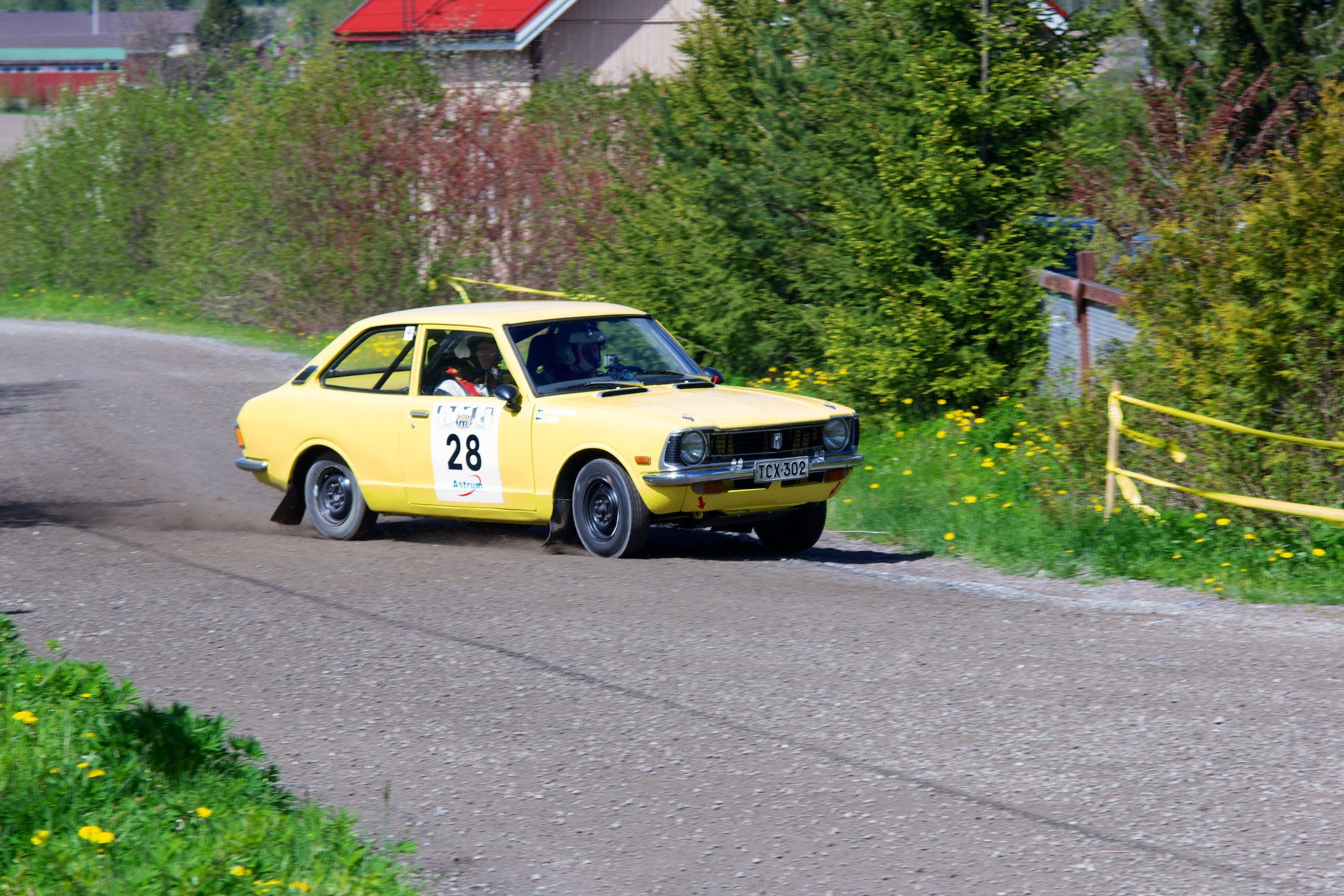 Teijo Talot Ralli 23.5.2015 Salo, Keltainen pikku-Corolla