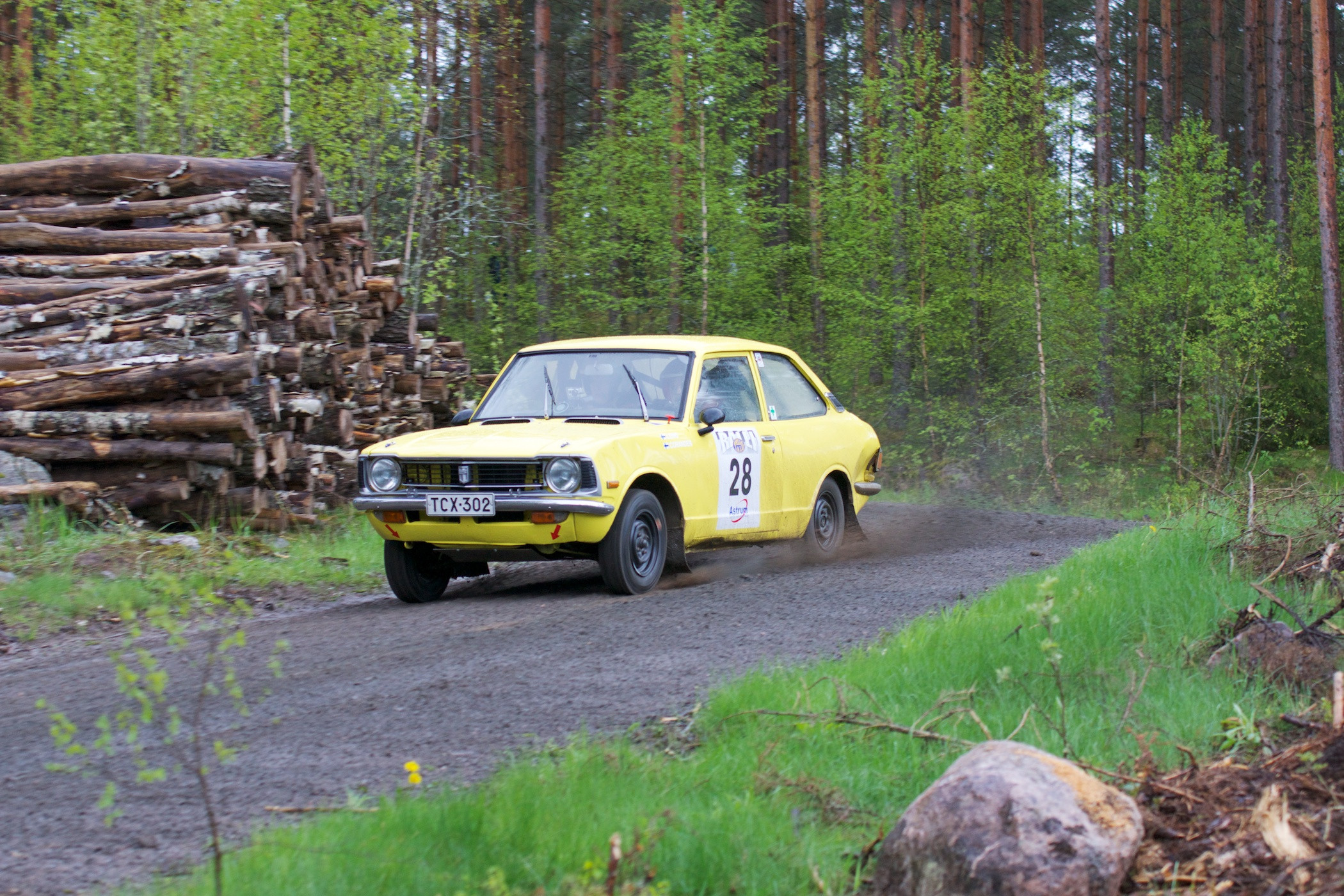 Teijo Talot Ralli 23.5.2015 Salo, Keltainen pikku-Corolla