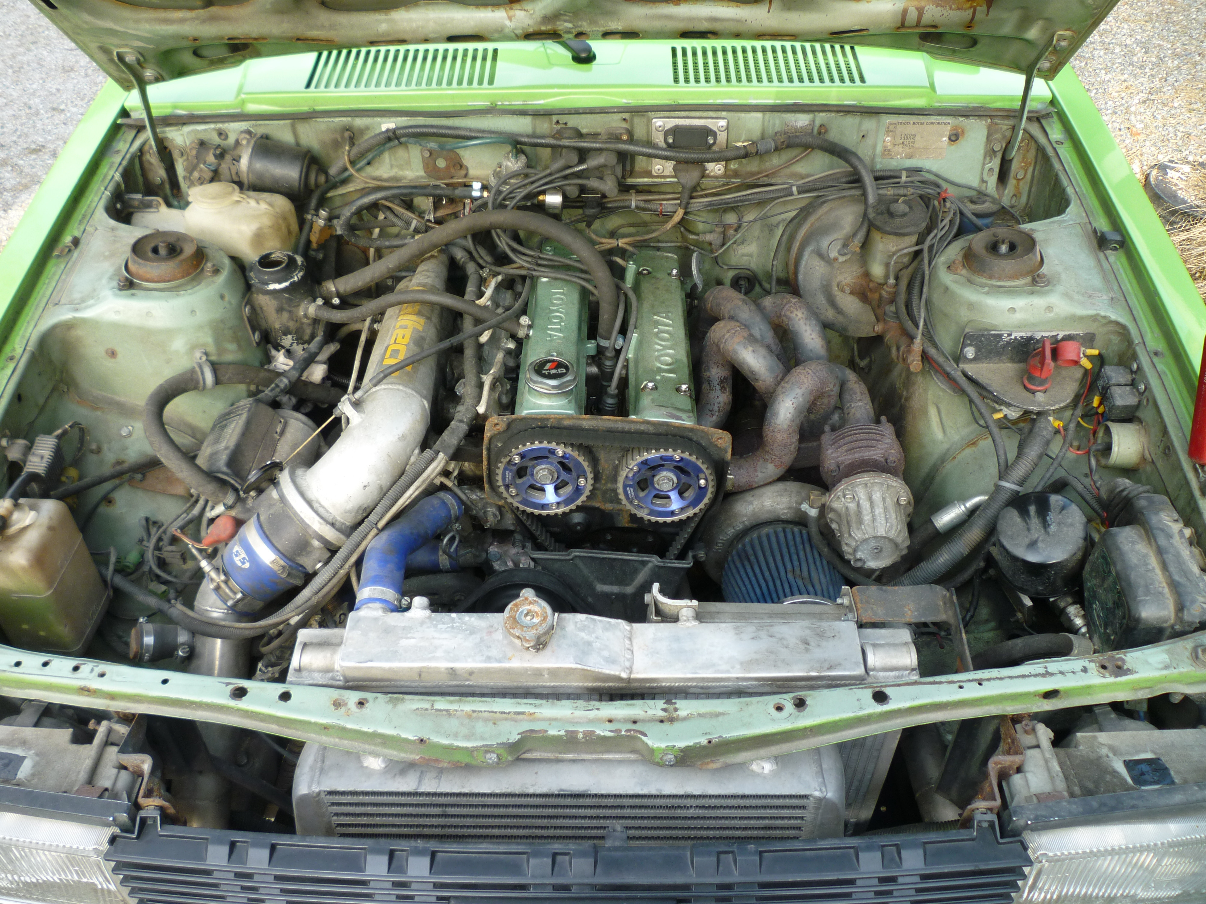 Turbo dx -83, Moottori 4AGE-kannella ja turboahtimella
