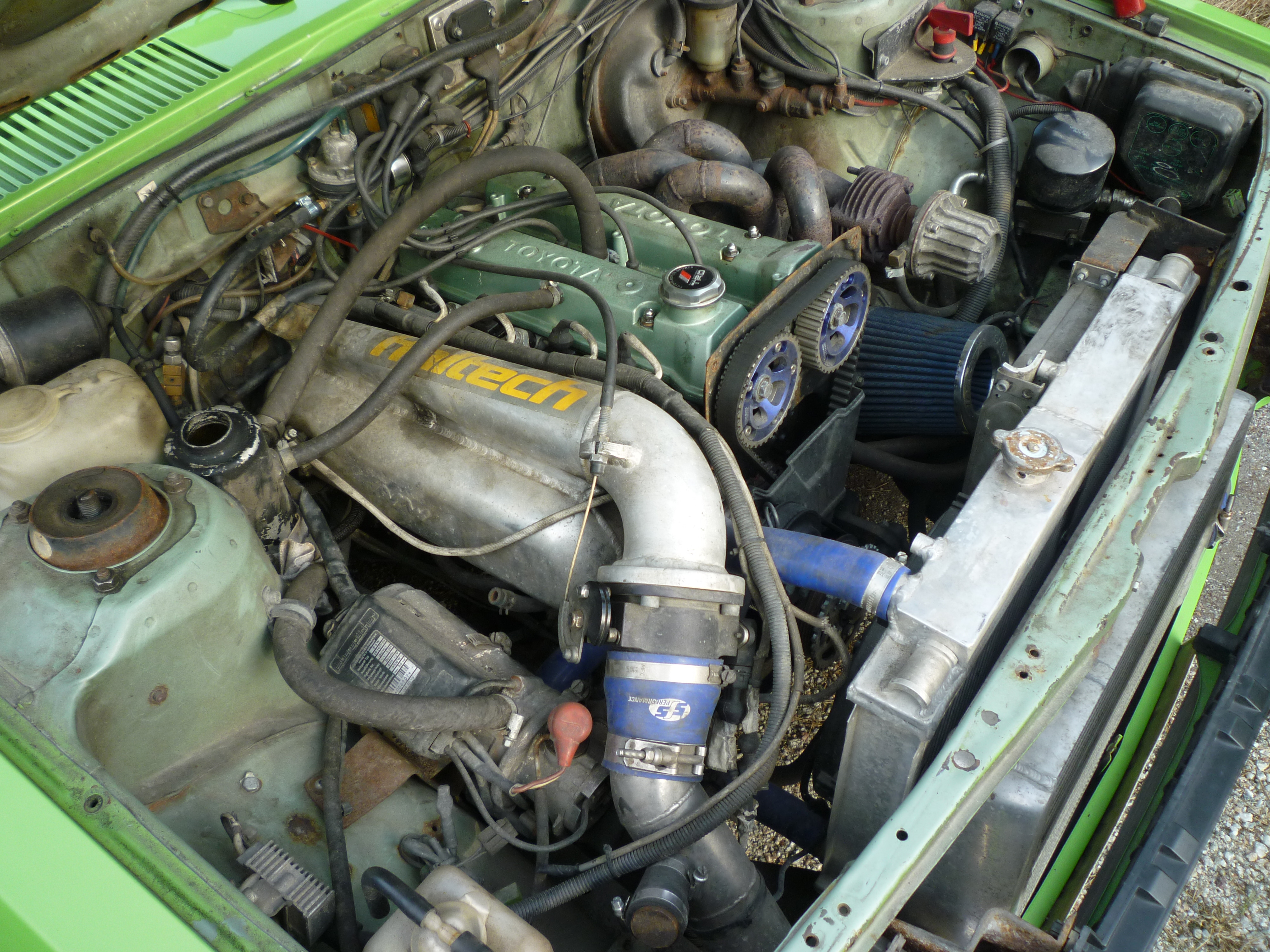 Turbo dx -83, Plenum 4AGE-kanteen