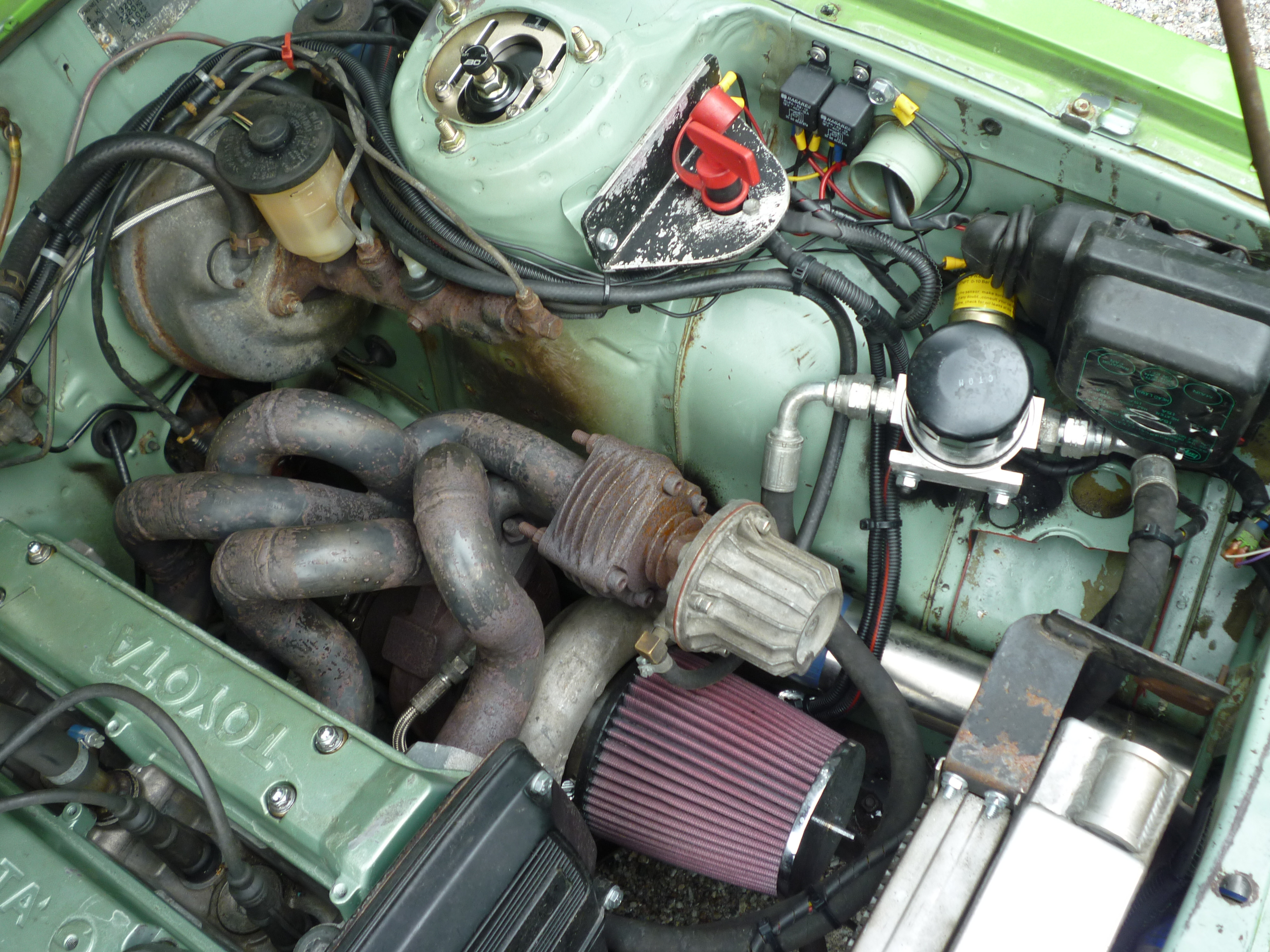 Turbo dx -83, Turbo ja pakosarja 4AGE-kanteen