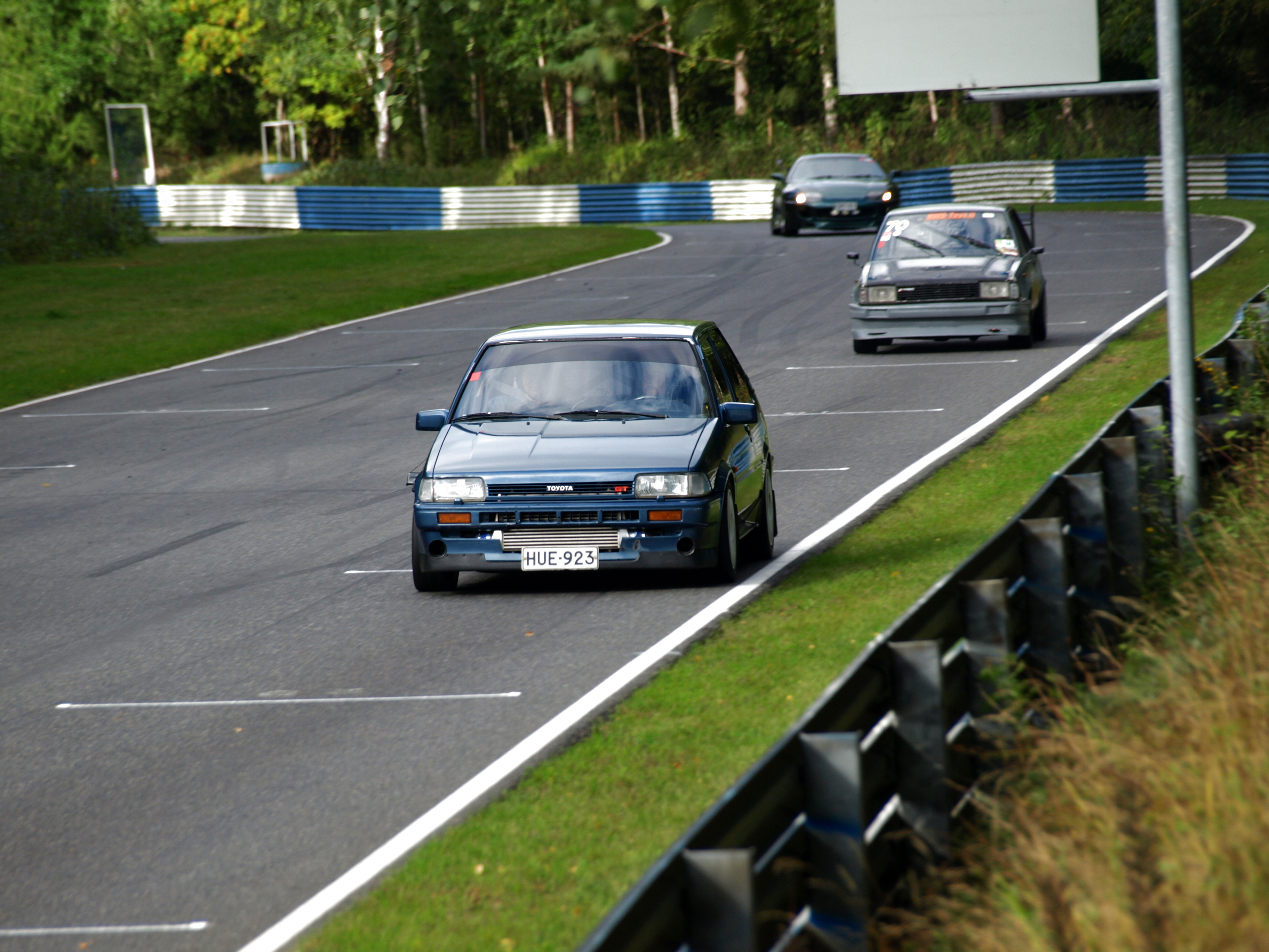 Fintoys-ratapÃ¤ivÃ¤ 27.8.2016 Ahvenisto Race Circuit, Toyota Corolla FX