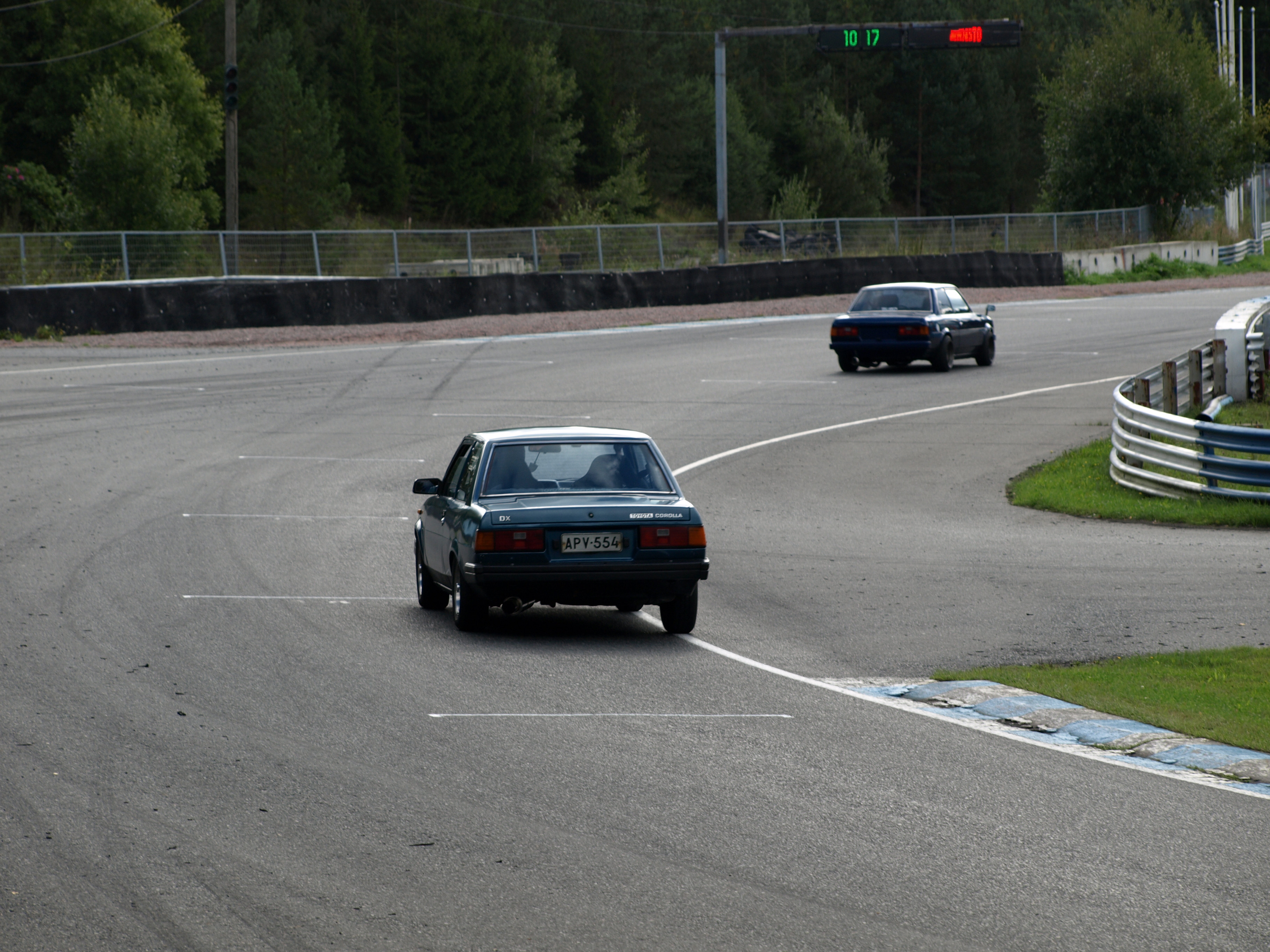 Fintoys-ratapÃ¤ivÃ¤ 27.8.2016 Ahvenisto Race Circuit, Toyota Corolla